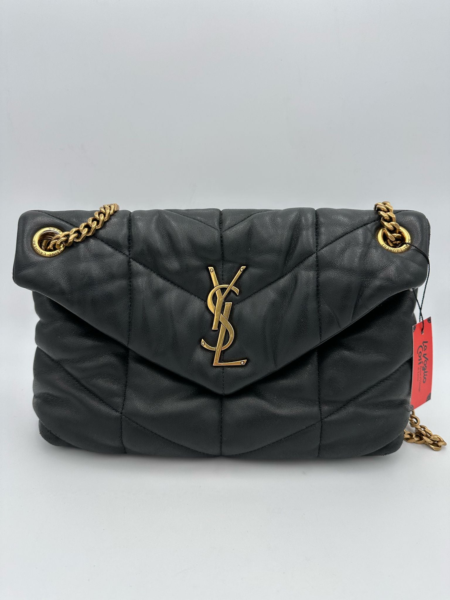 SAINT LAURENT - LOU LOU PUFFER Nera