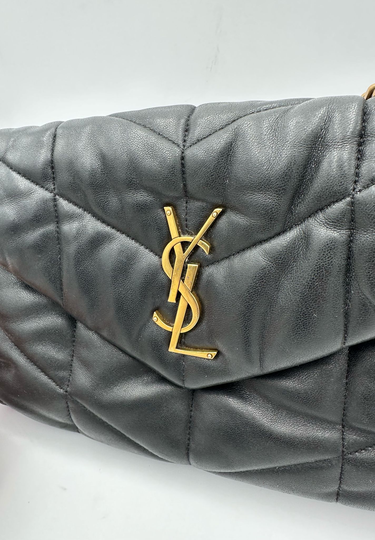 SAINT LAURENT - LOU LOU PUFFER Nera