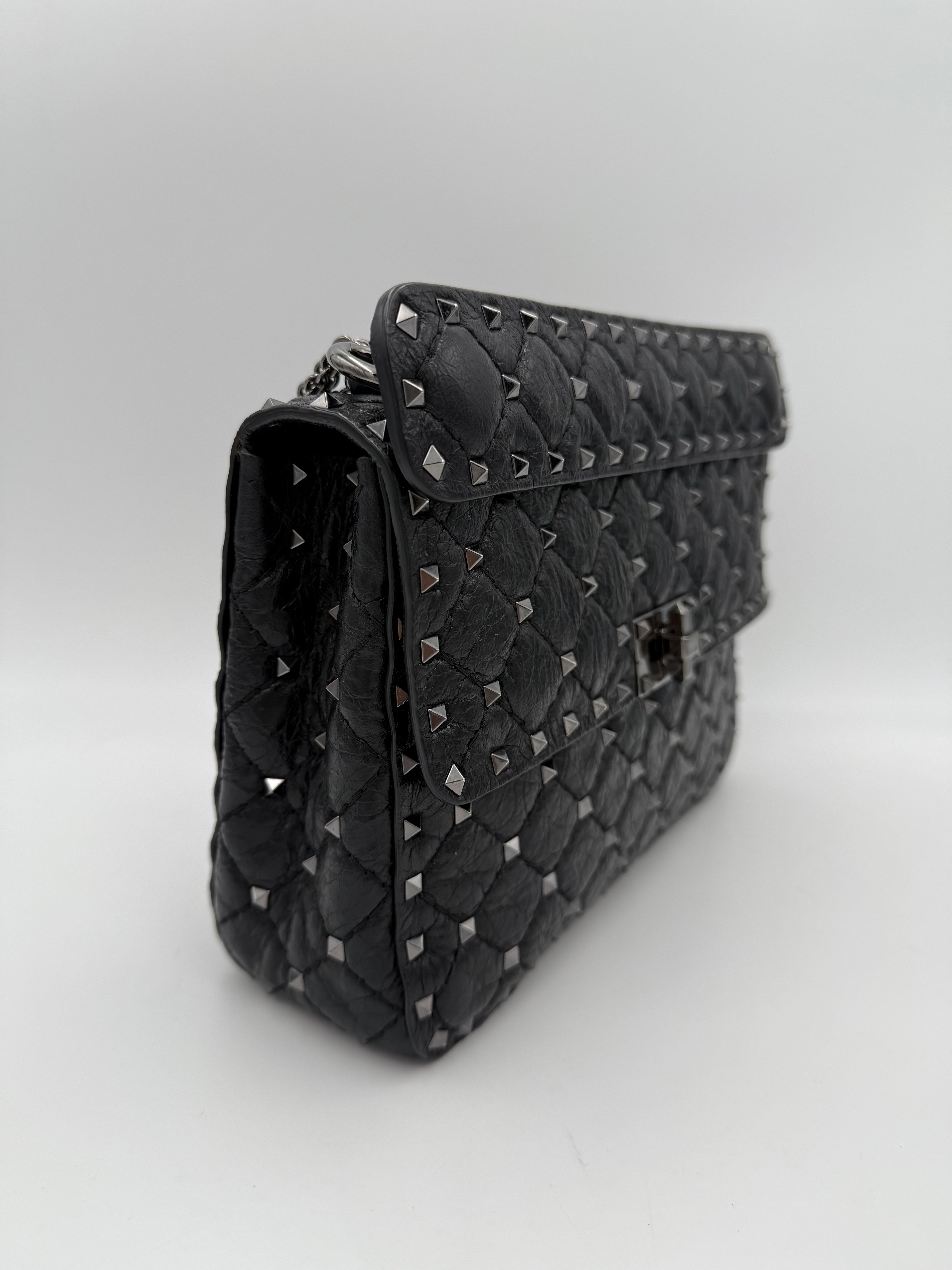 VALENTINO GARAVANI - Rockstud Spike Nera