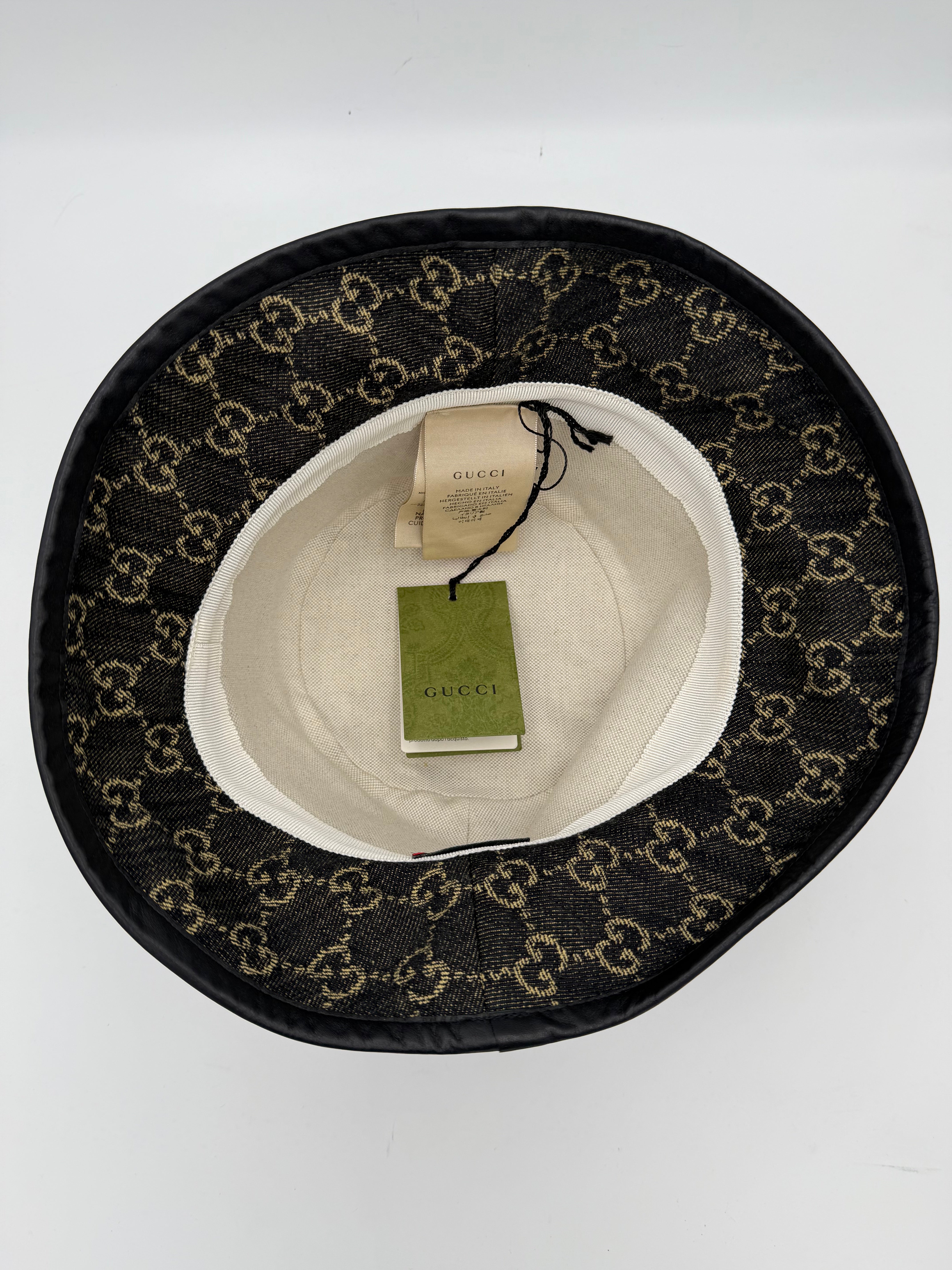 GUCCI - Cappello GG DENIM Fedora Tg. M