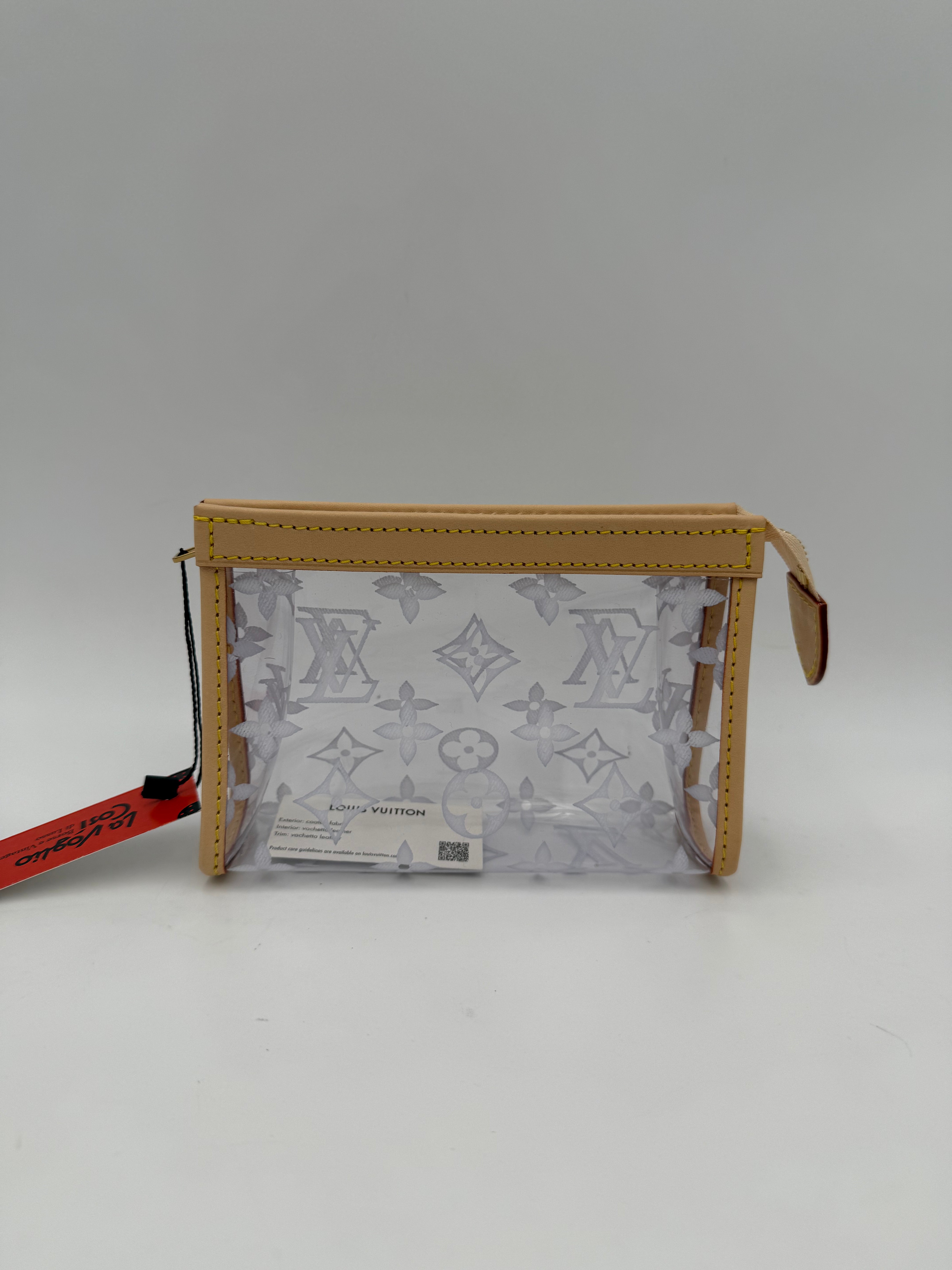 LOUIS VUITTON - Pochette Monogram Trasparente PM