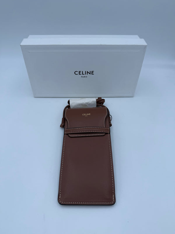 CELINE - Mini Leather Shoulder Bag