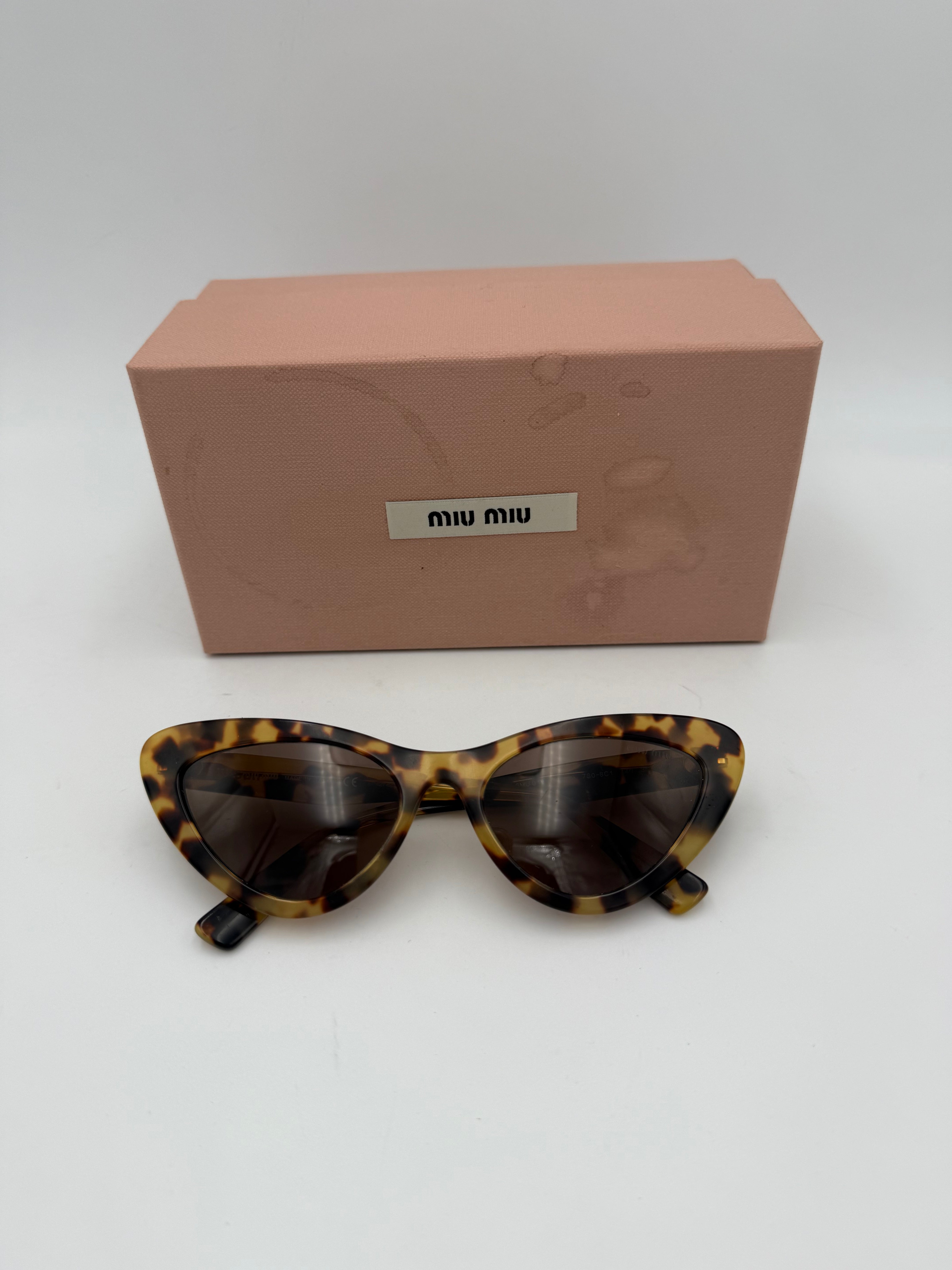 MIU MIU - Occhiale da sole tartarugato