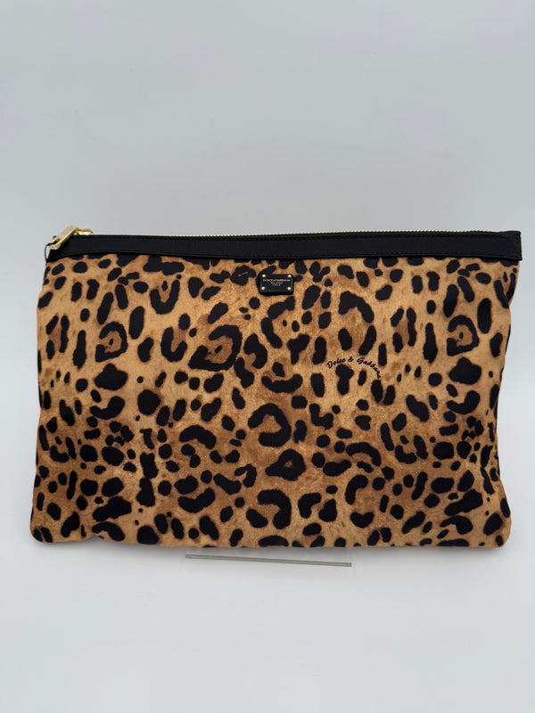 DOLCE & GABBANA - Pochette Leopardata