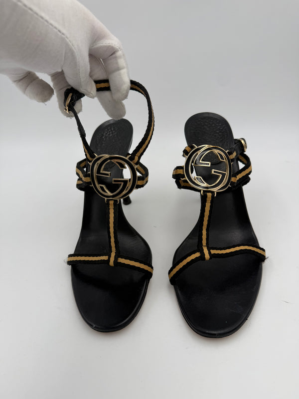 GUCCI - Sandalo GG Interlocking Tg. 38C