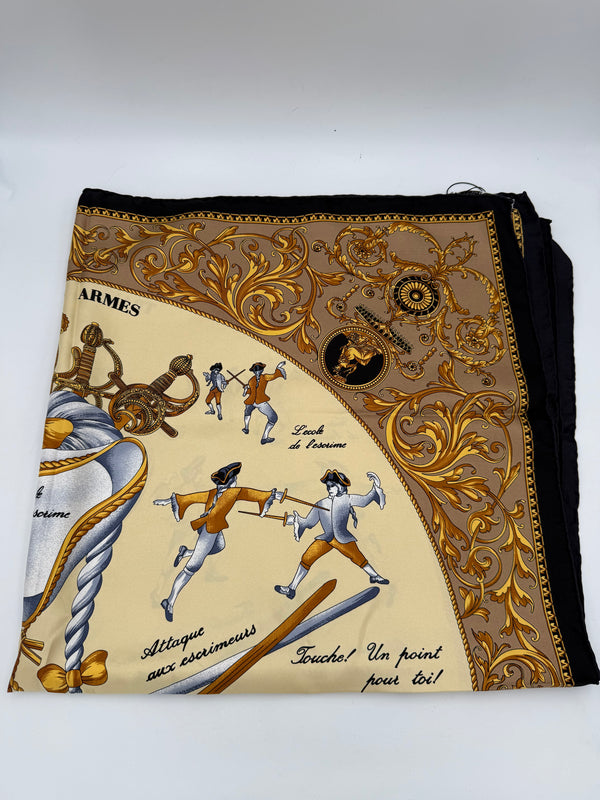 HERMES - Foulard Carrè 90 Spadaccini
