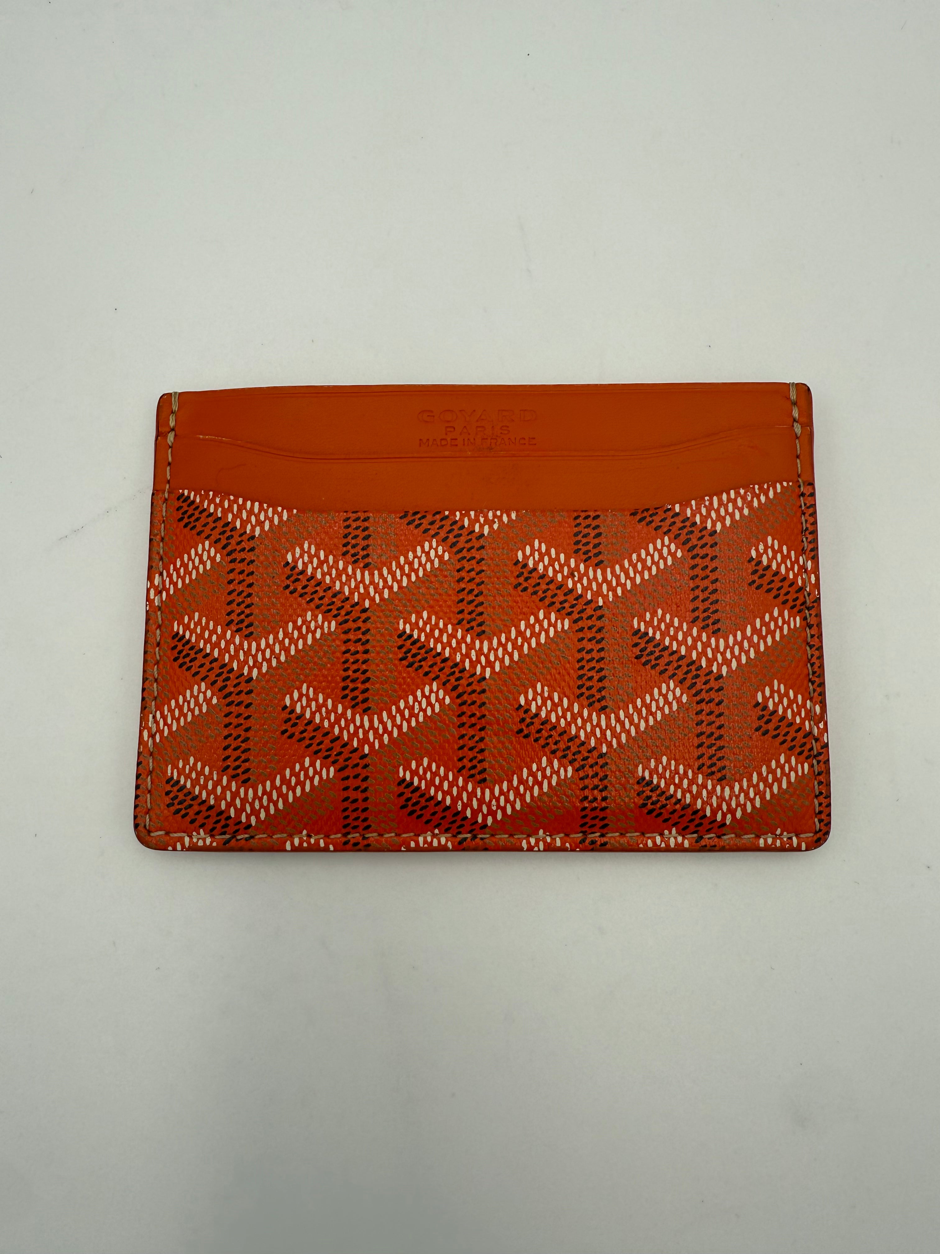 GOYARD - Portacarte SAINT SULPICE Arancione