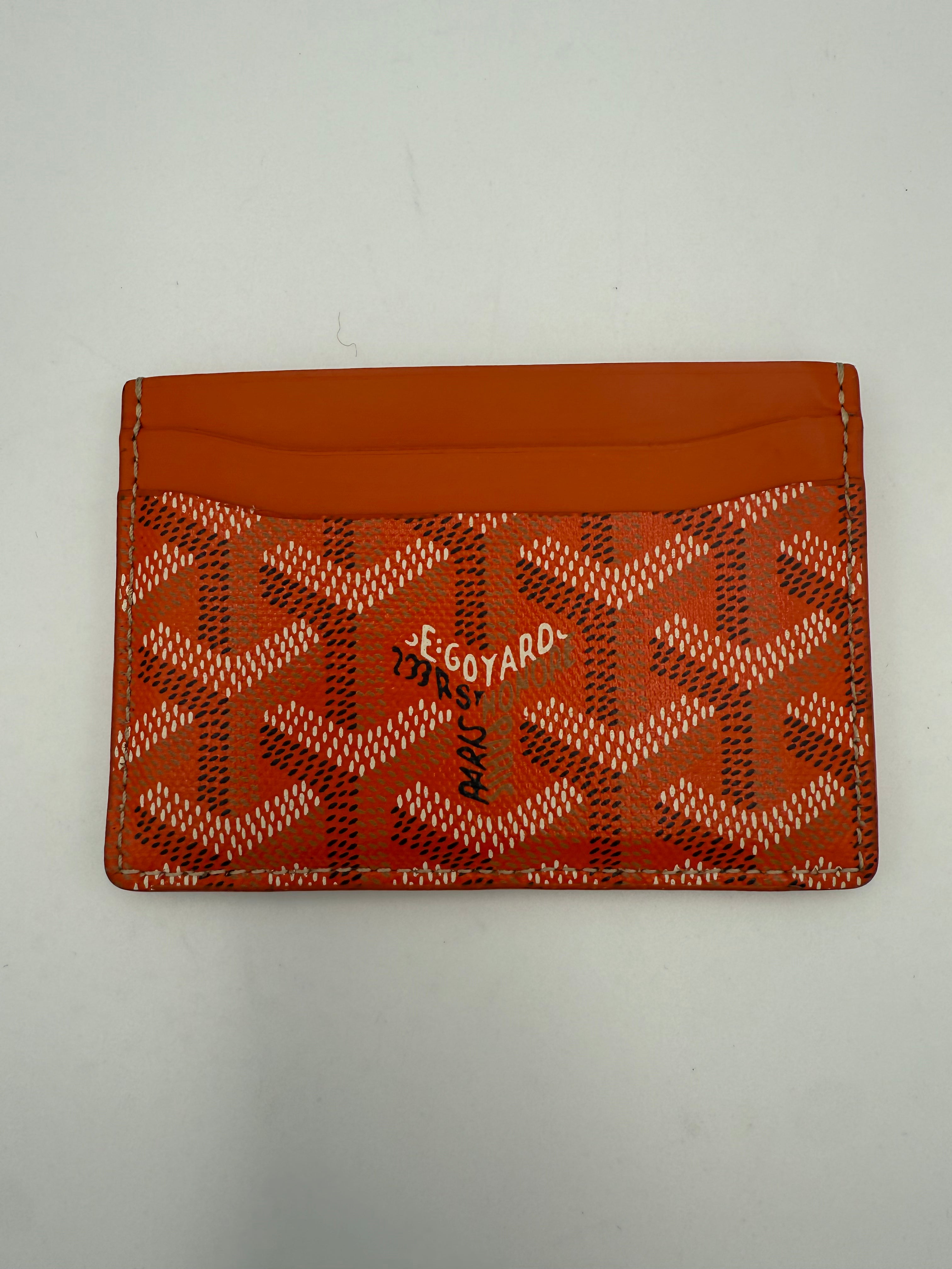 GOYARD - Portacarte SAINT SULPICE Arancione