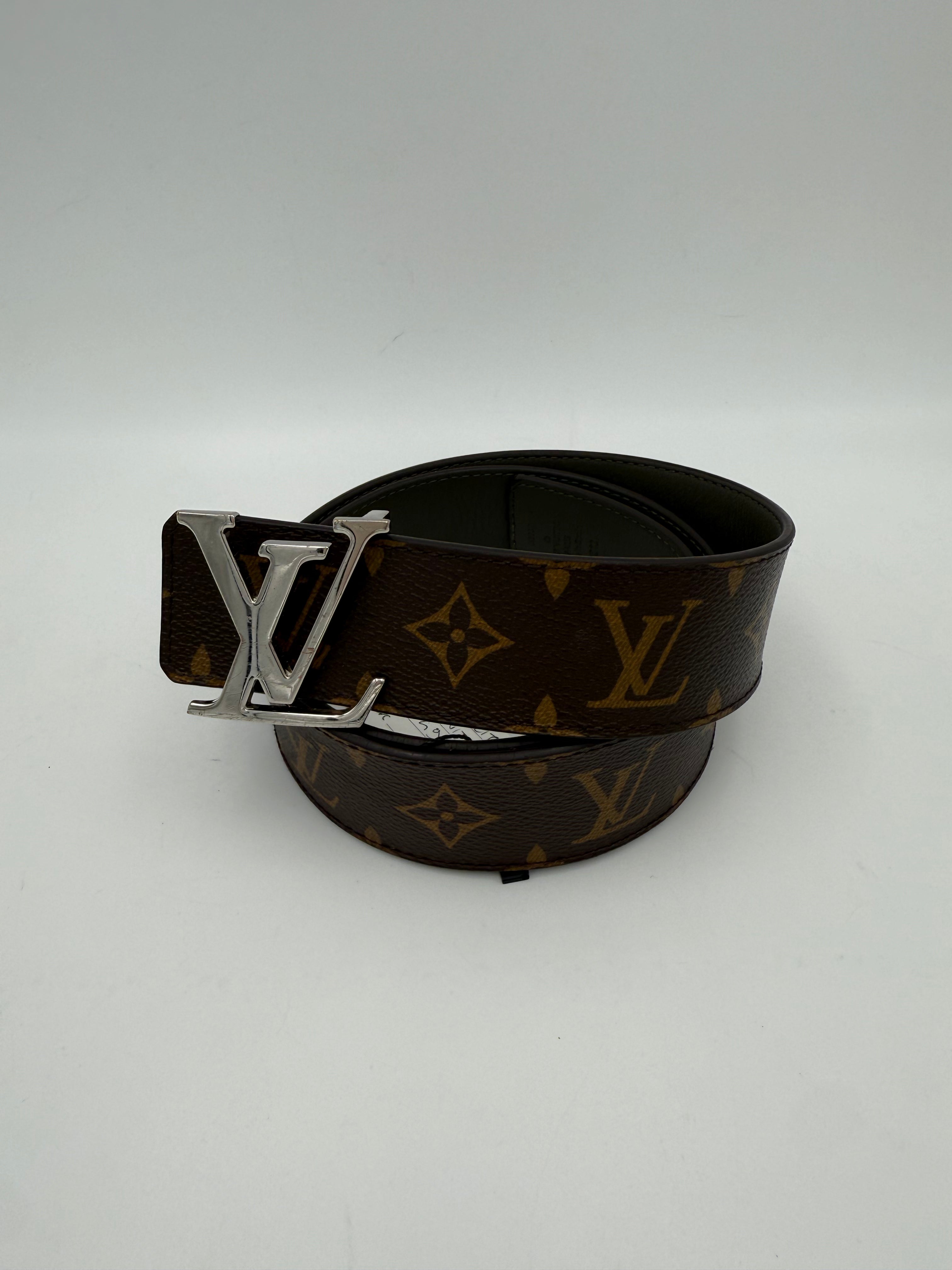 LOUIS VUITTON - Cintura tg. 85 LV Initales Monogram