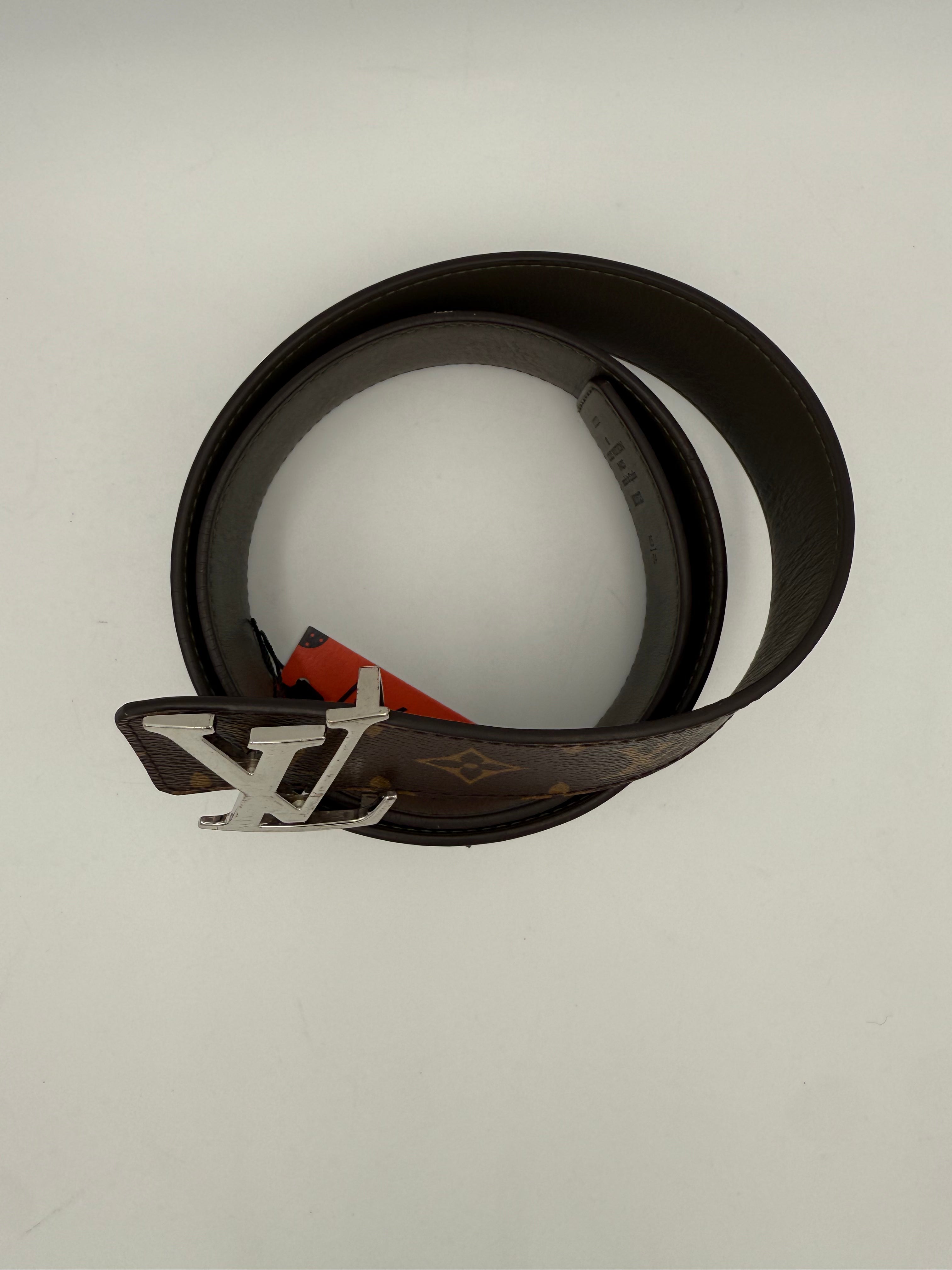LOUIS VUITTON - Cintura tg. 85 LV Initales Monogram