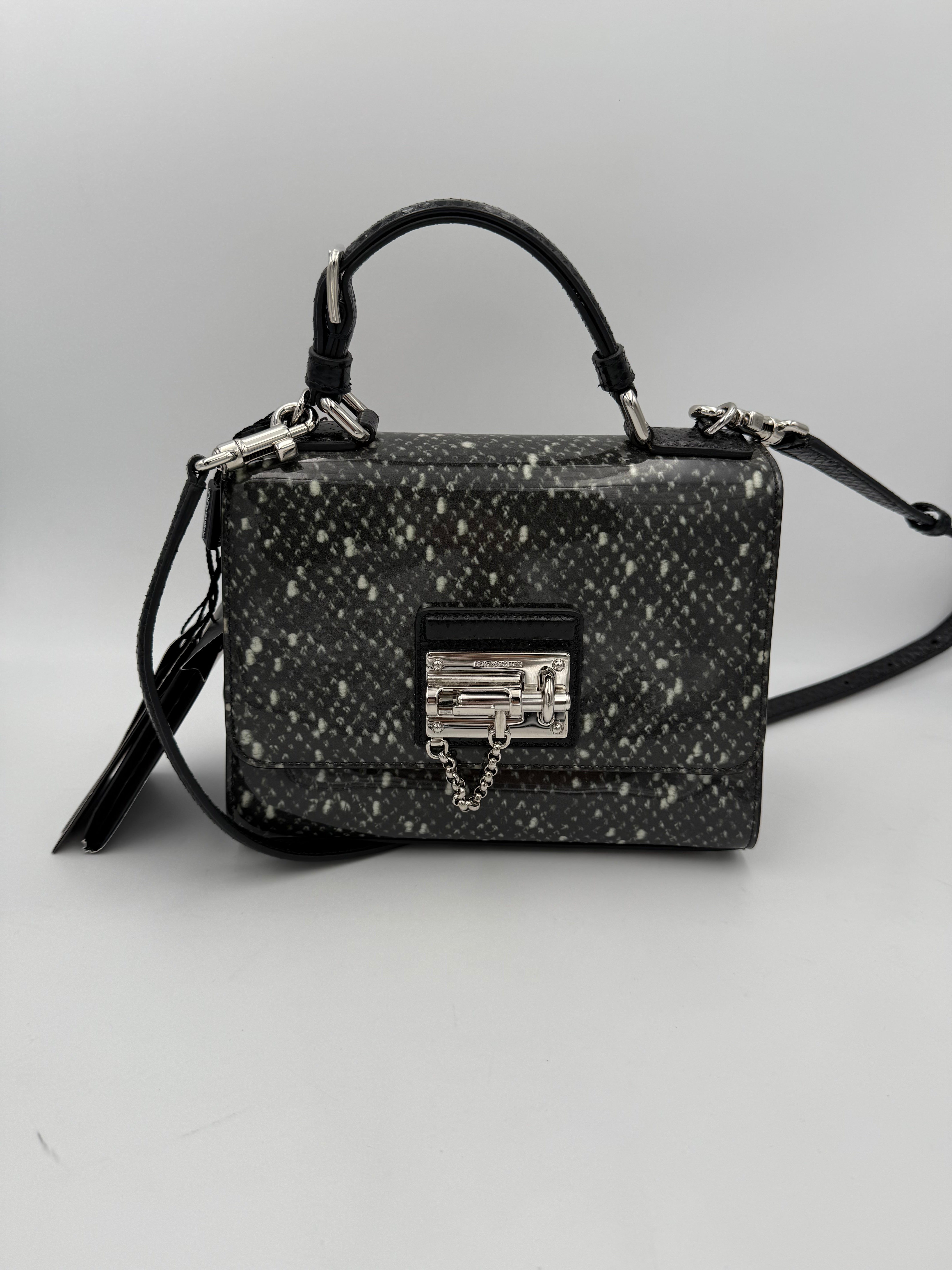 DOLCE & GABBANA - “Monica” Pitone e Vernice