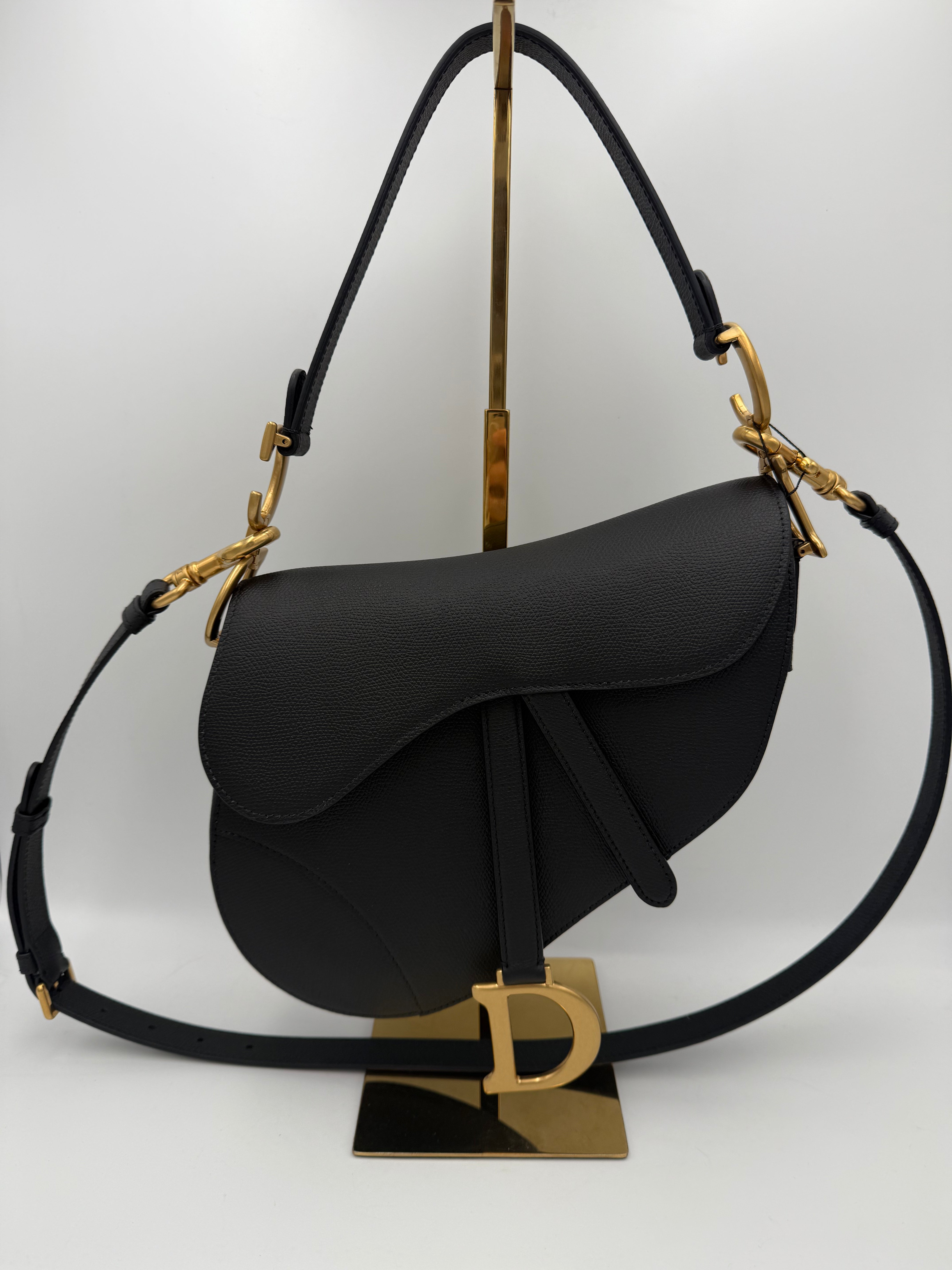 DIOR - SADDLE - pelle di vitello granato