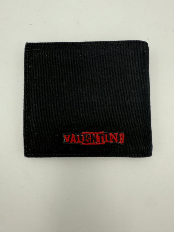 VALENTINO GARAVANI - PUNK-Style Leather and Canvas Wallet
