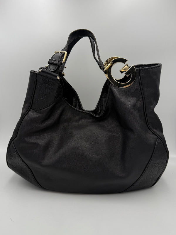 GUCCI - Hobo GG Guccissima Nera