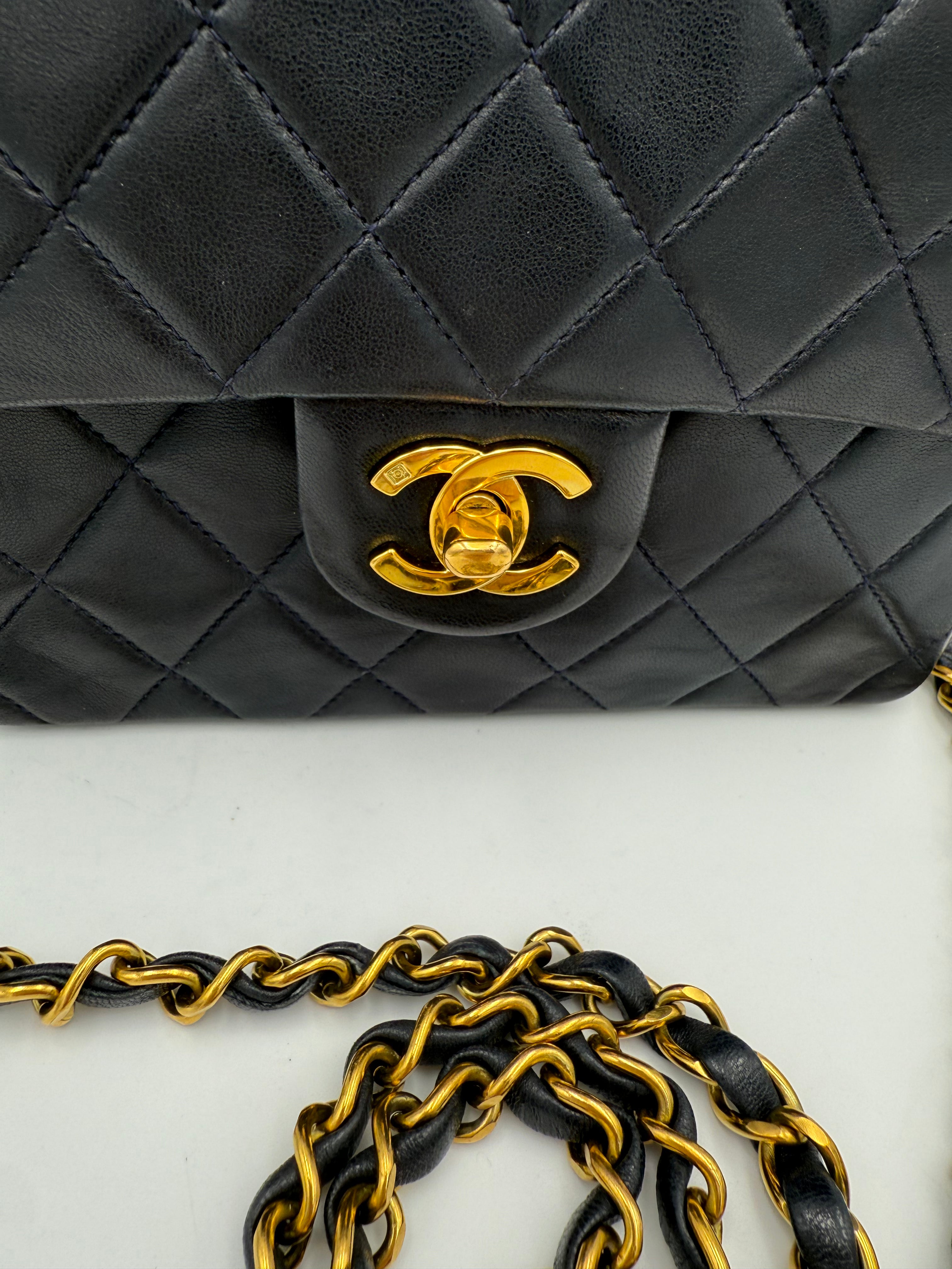 CHANEL - Small Black Timeless Classique Bag