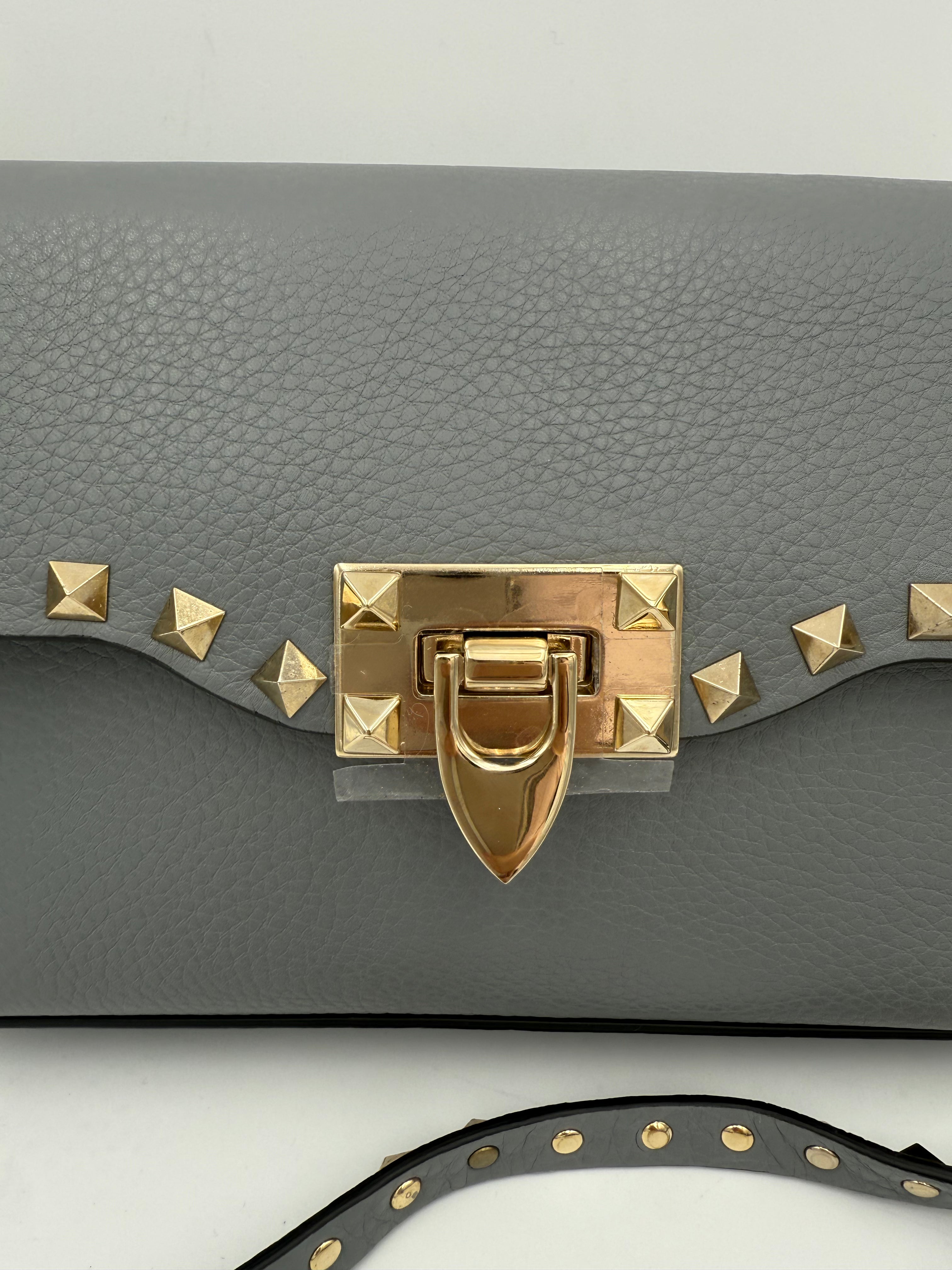 VALENTINO GARAVANI - Rockstud Small Grey