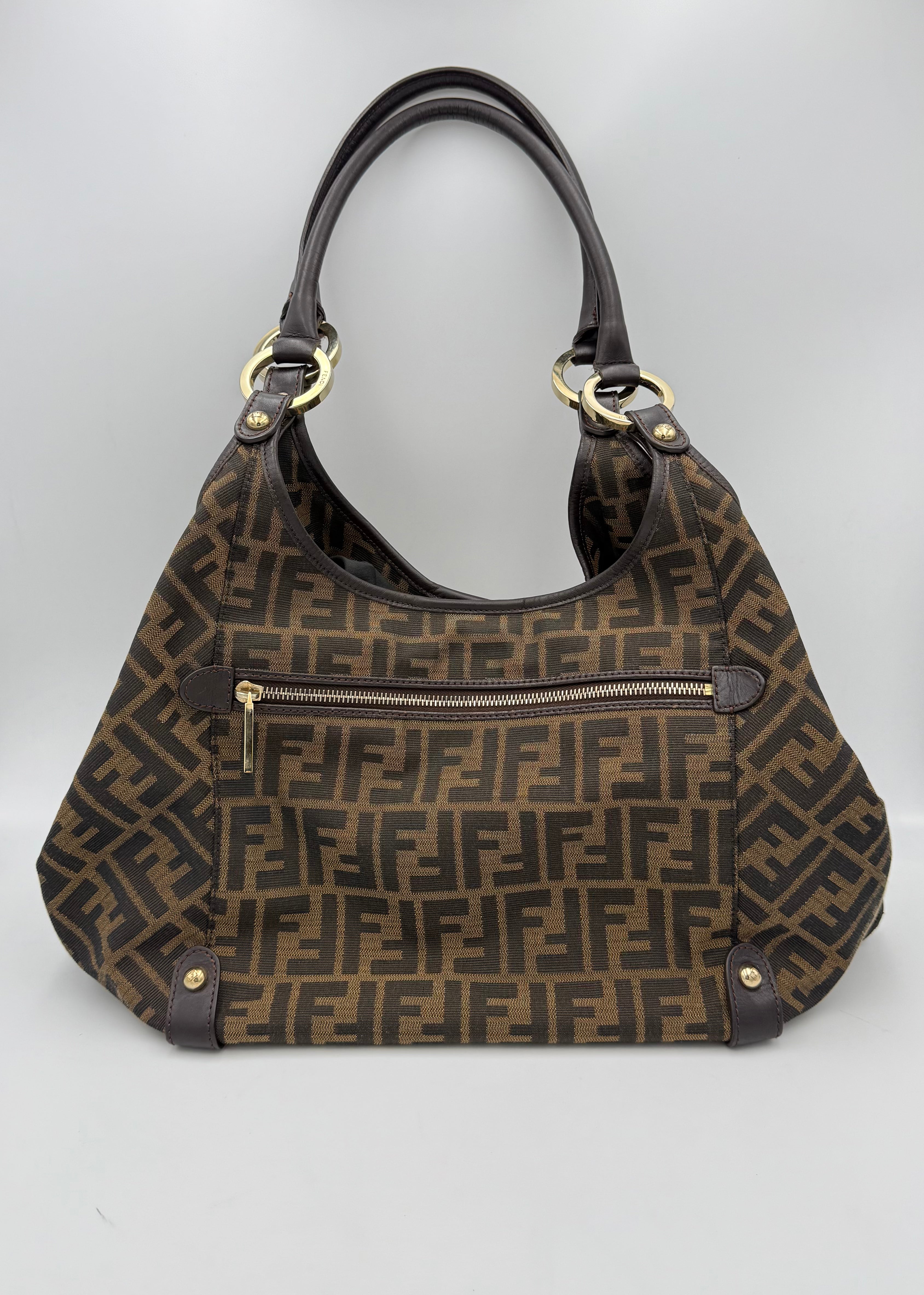 FENDI - FF Zucca Shoulder Bag