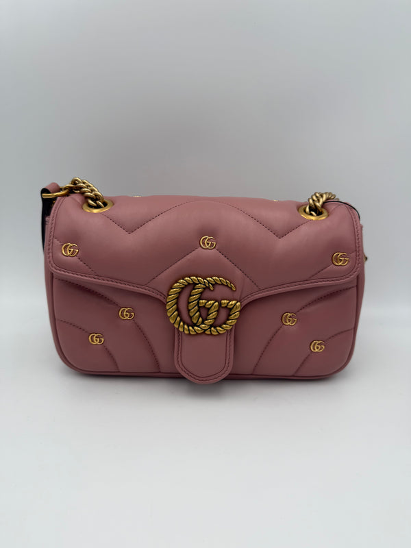 GUCCI - MARMONT in Red Velvet