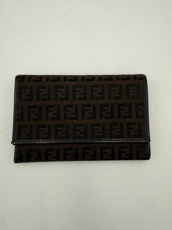 FENDI - BUGS zip-around wallet