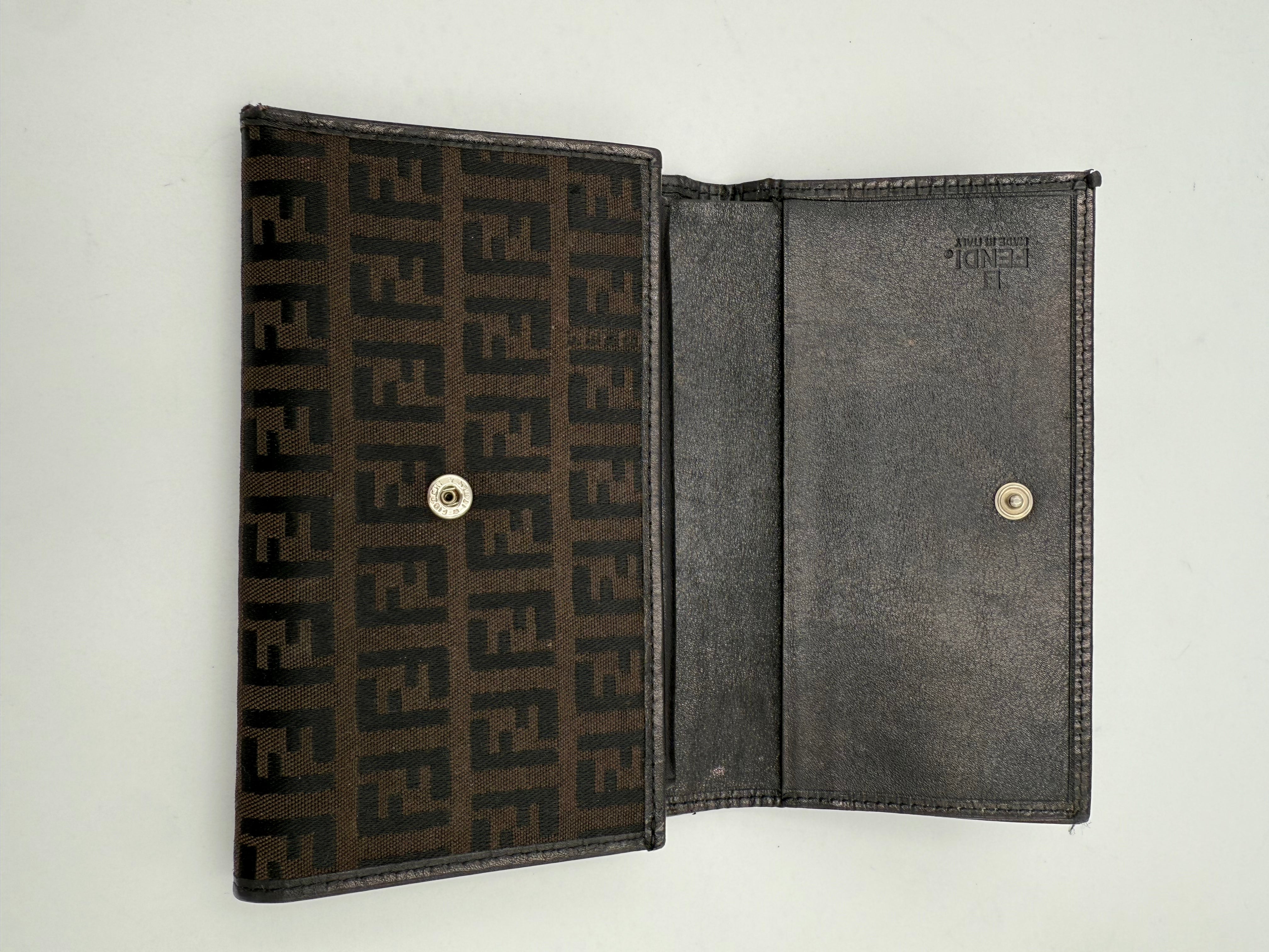 FENDI - BUGS zip-around wallet