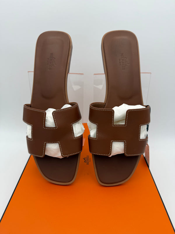 HERMES - ORAN sandals size 40