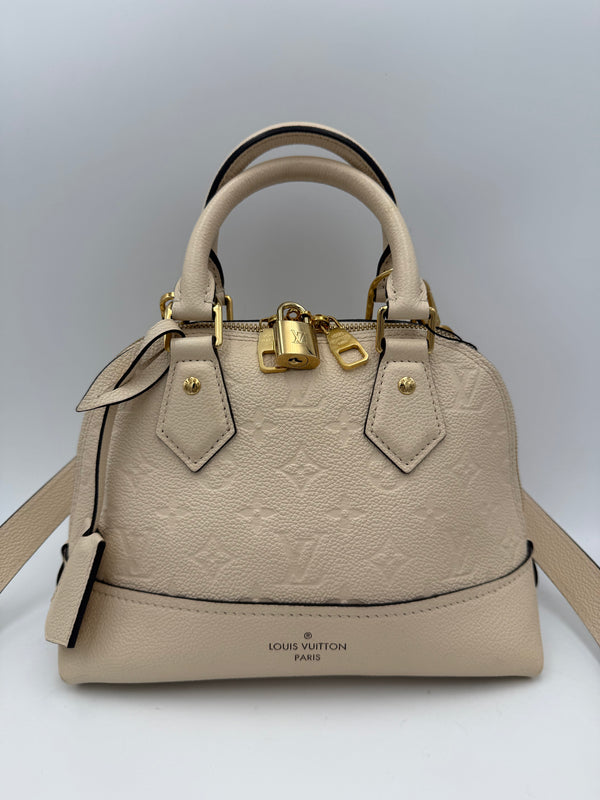 LOUIS VUITTON - Neo Alma in pelle Empreinte Crema
