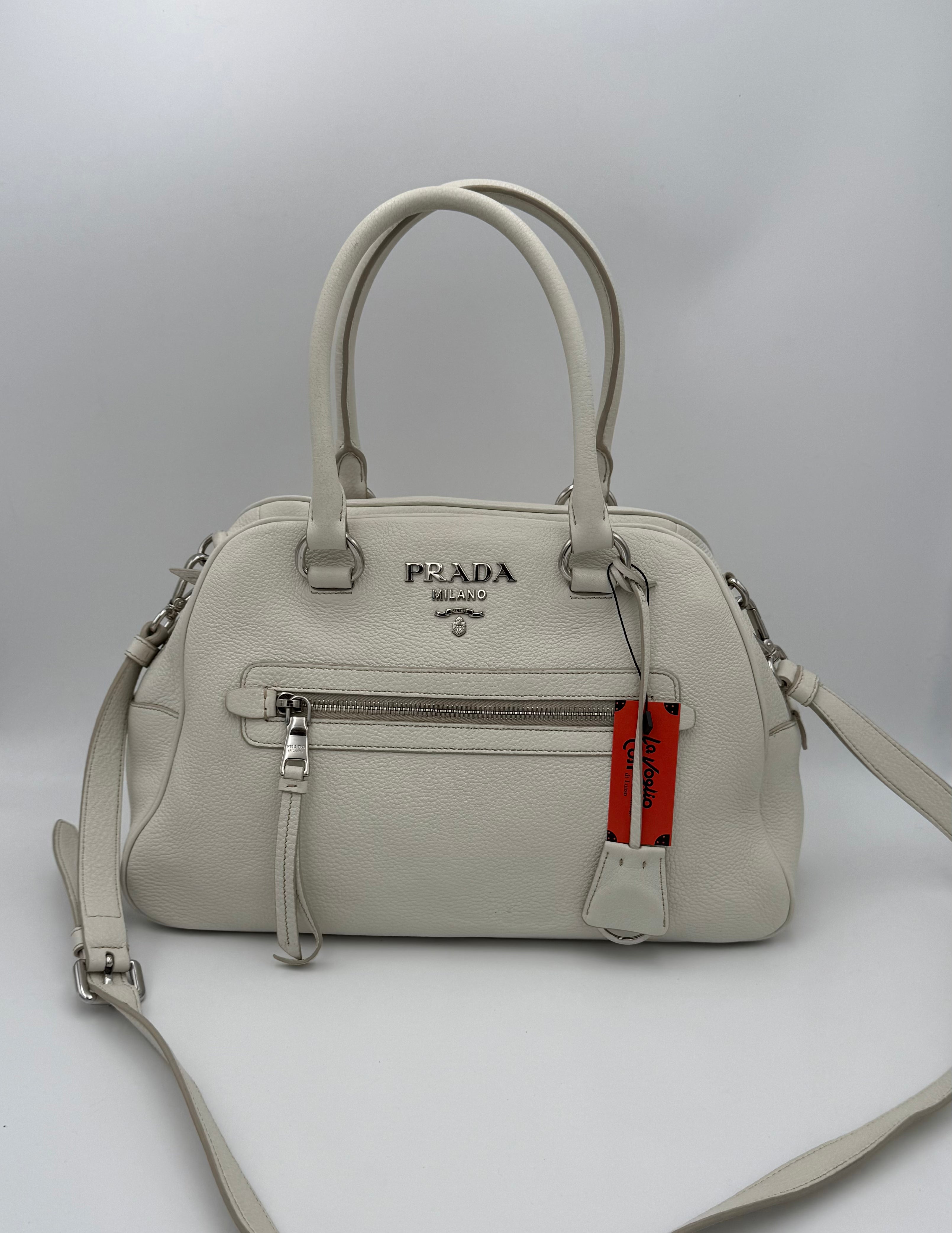 PRADA - SHOPPING BOWLING in Pelle