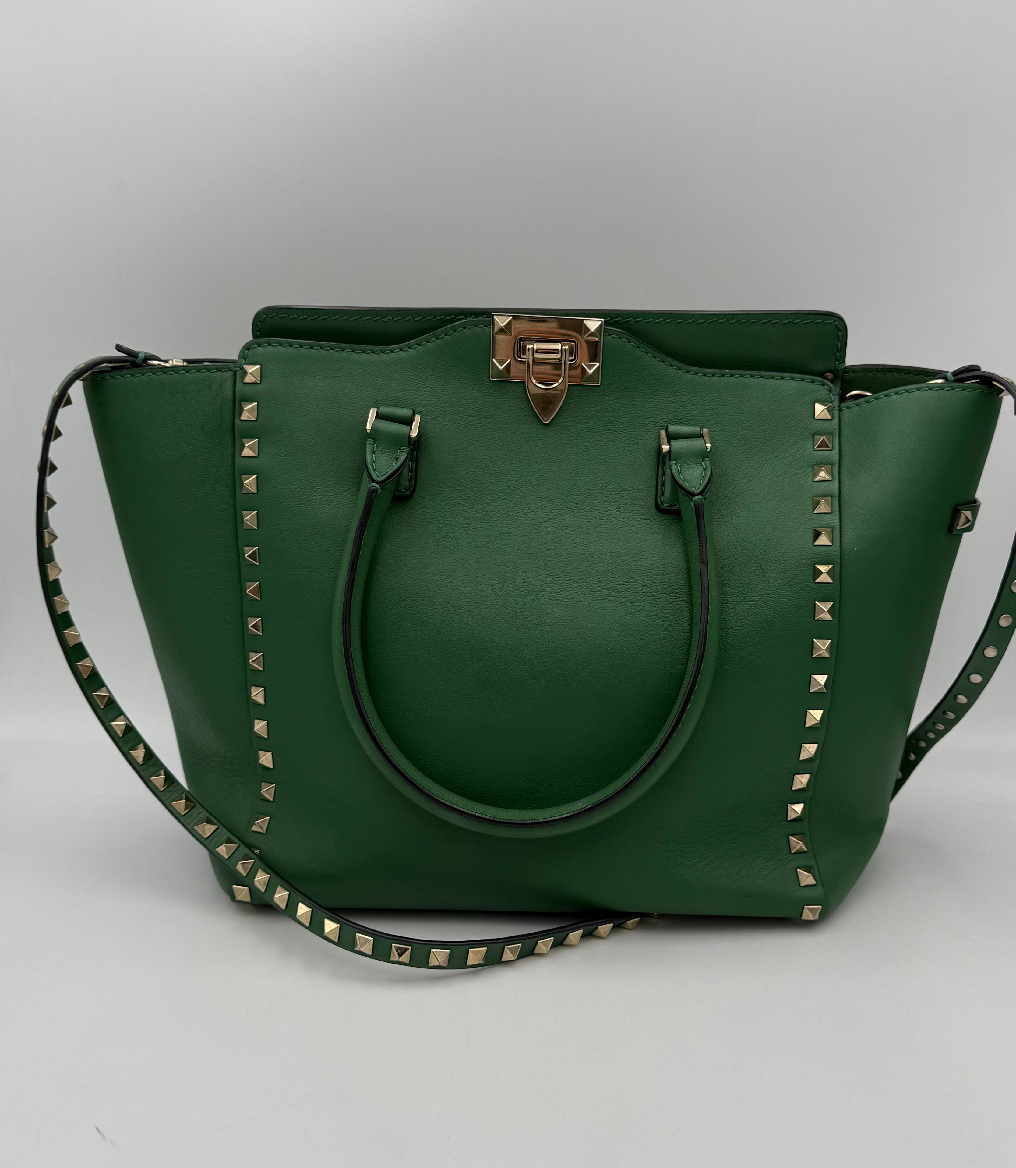 VALENTINO GARAVANI - Rockstud Media Verde