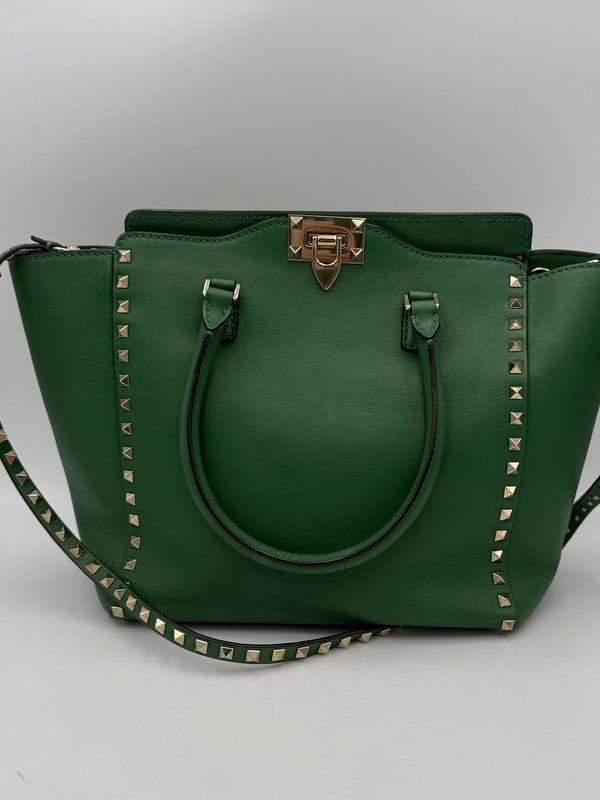 VALENTINO GARAVANI - Rockstud Media Verde