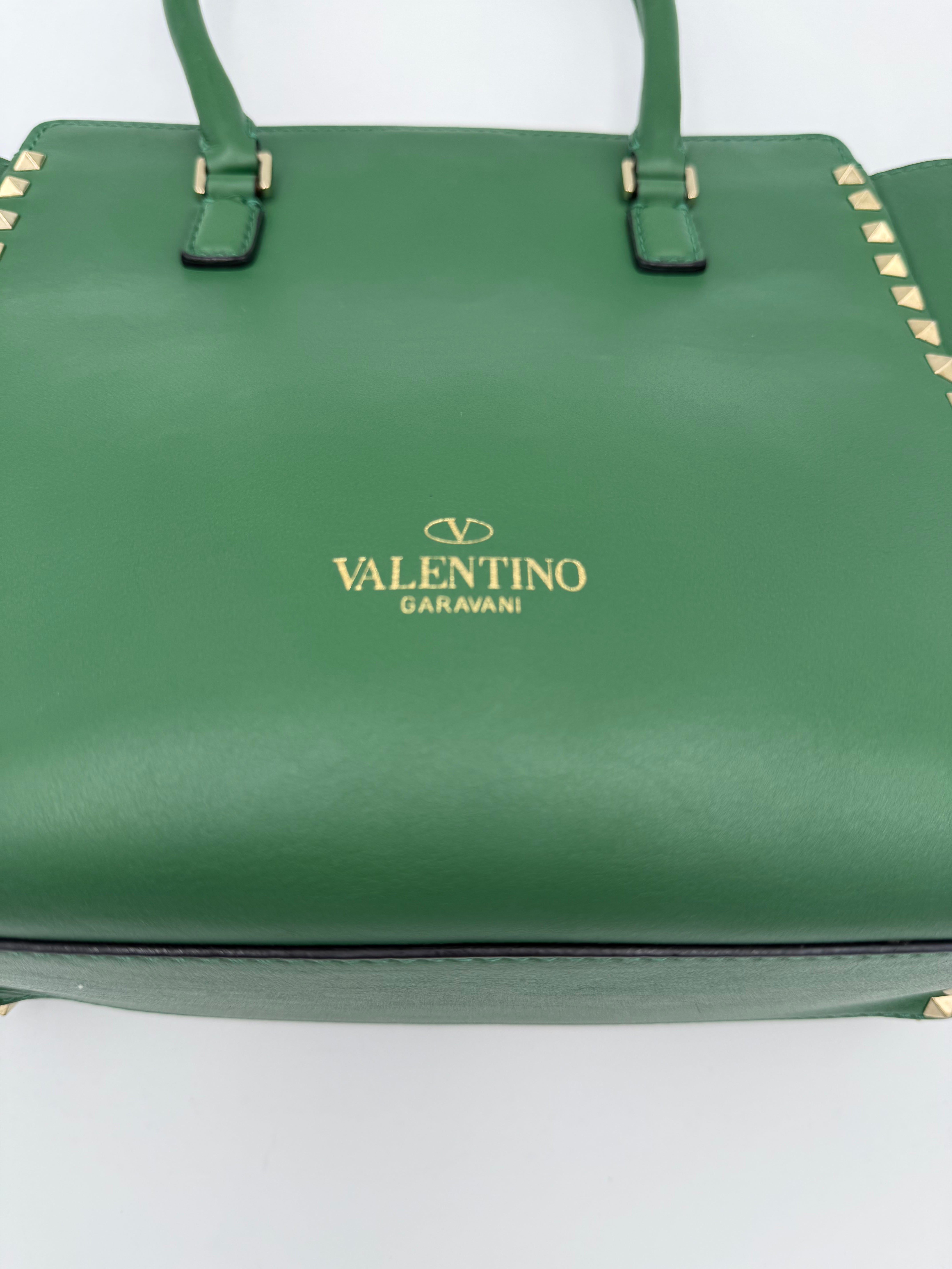 VALENTINO GARAVANI - Rockstud Media Verde