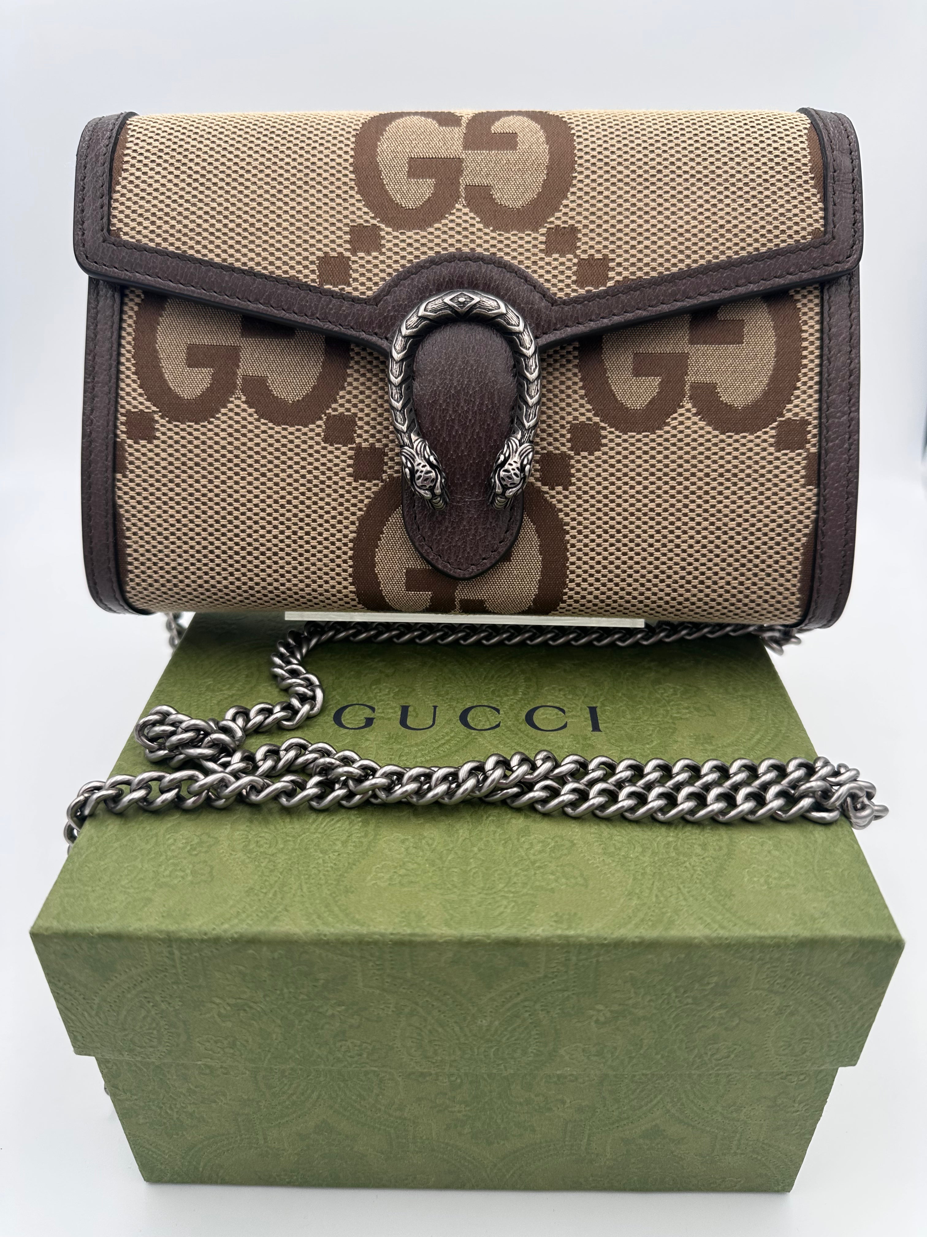 GUCCI - DYONISUS GG Canvas Jumbo