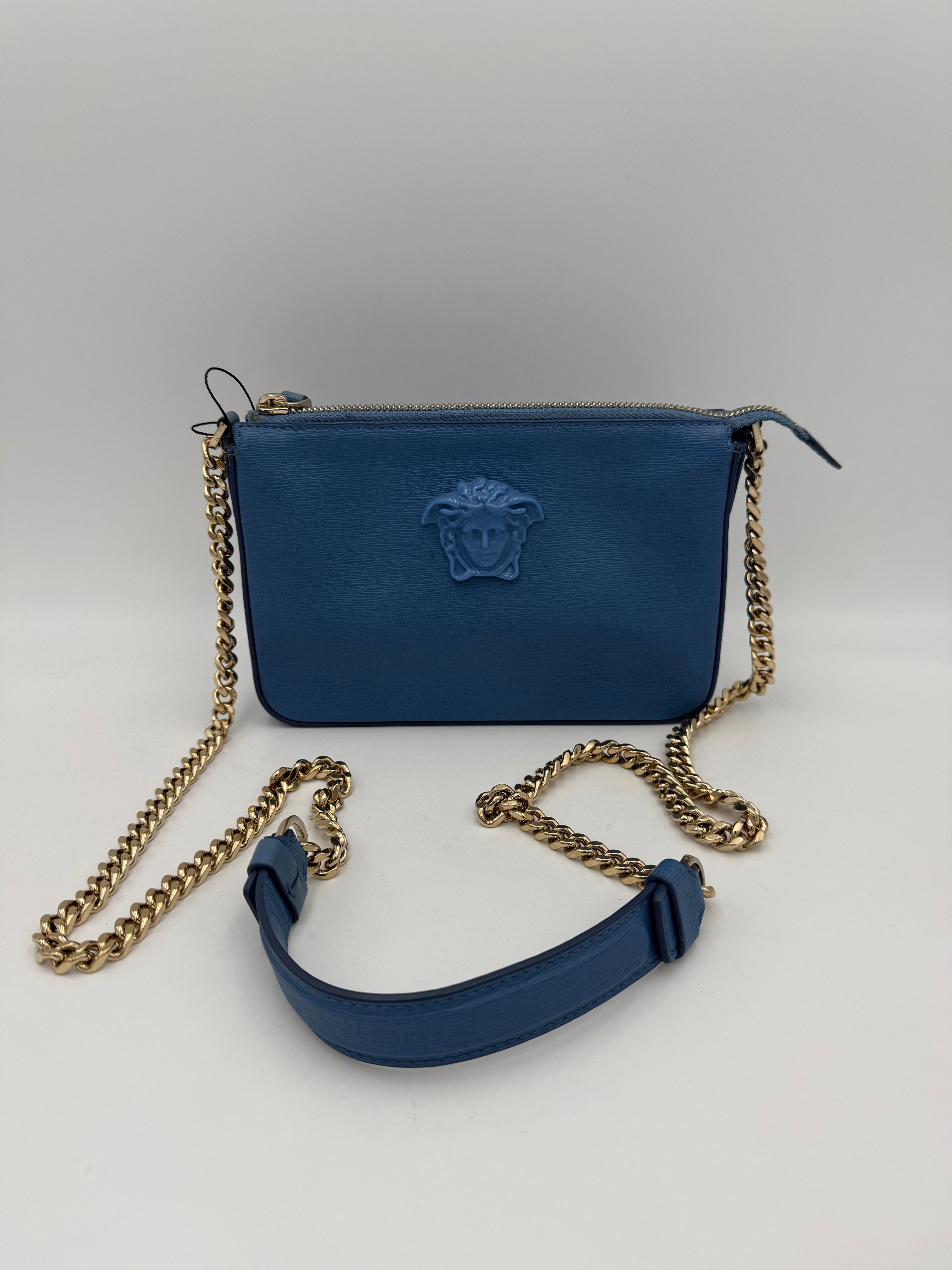VERSACE - Borsa a tracolla LA MEDUSA in pelle