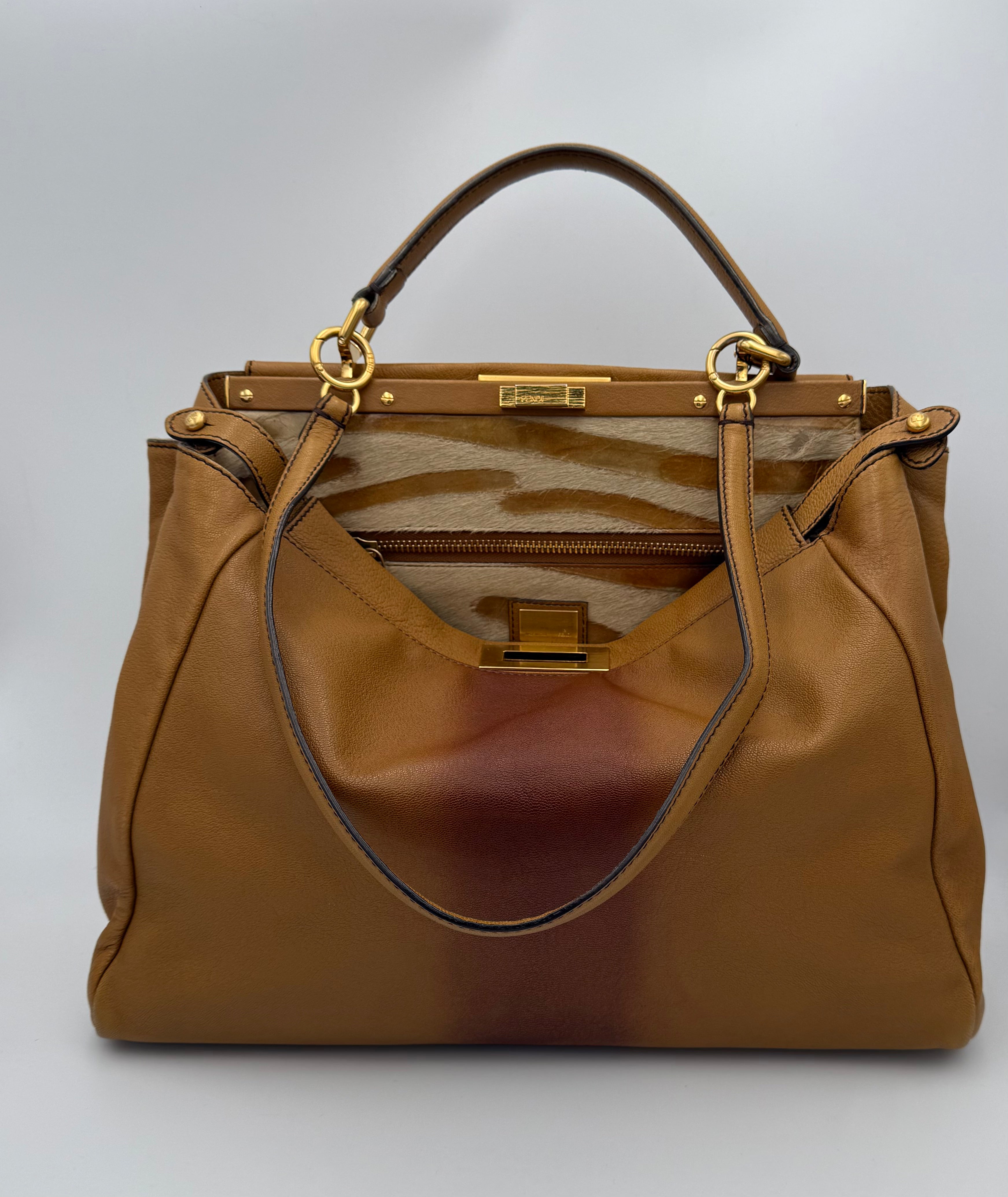 FENDI - PEEKABOO Marrone