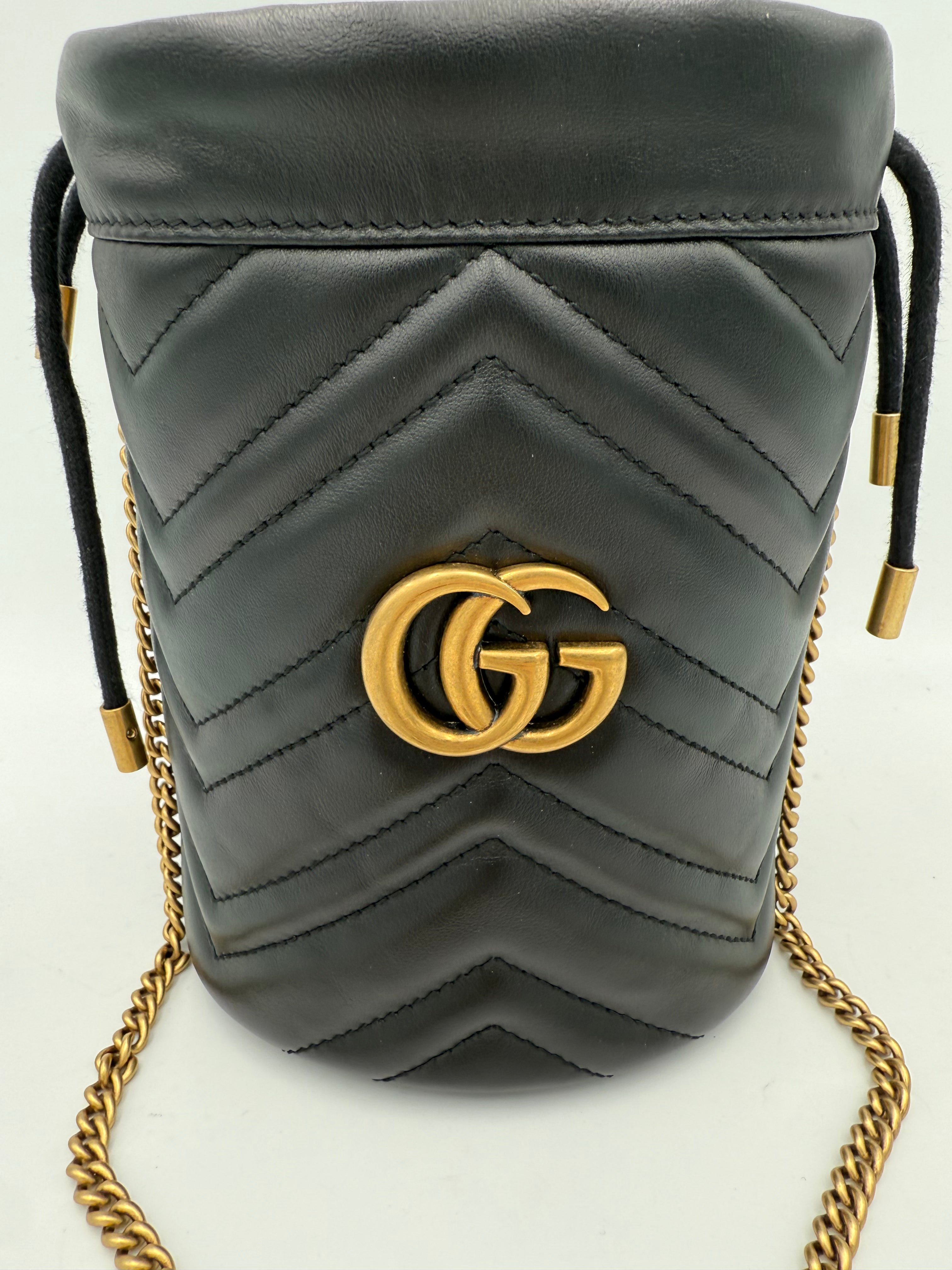 GUCCI - Secchiello Piccolo GG Marmont