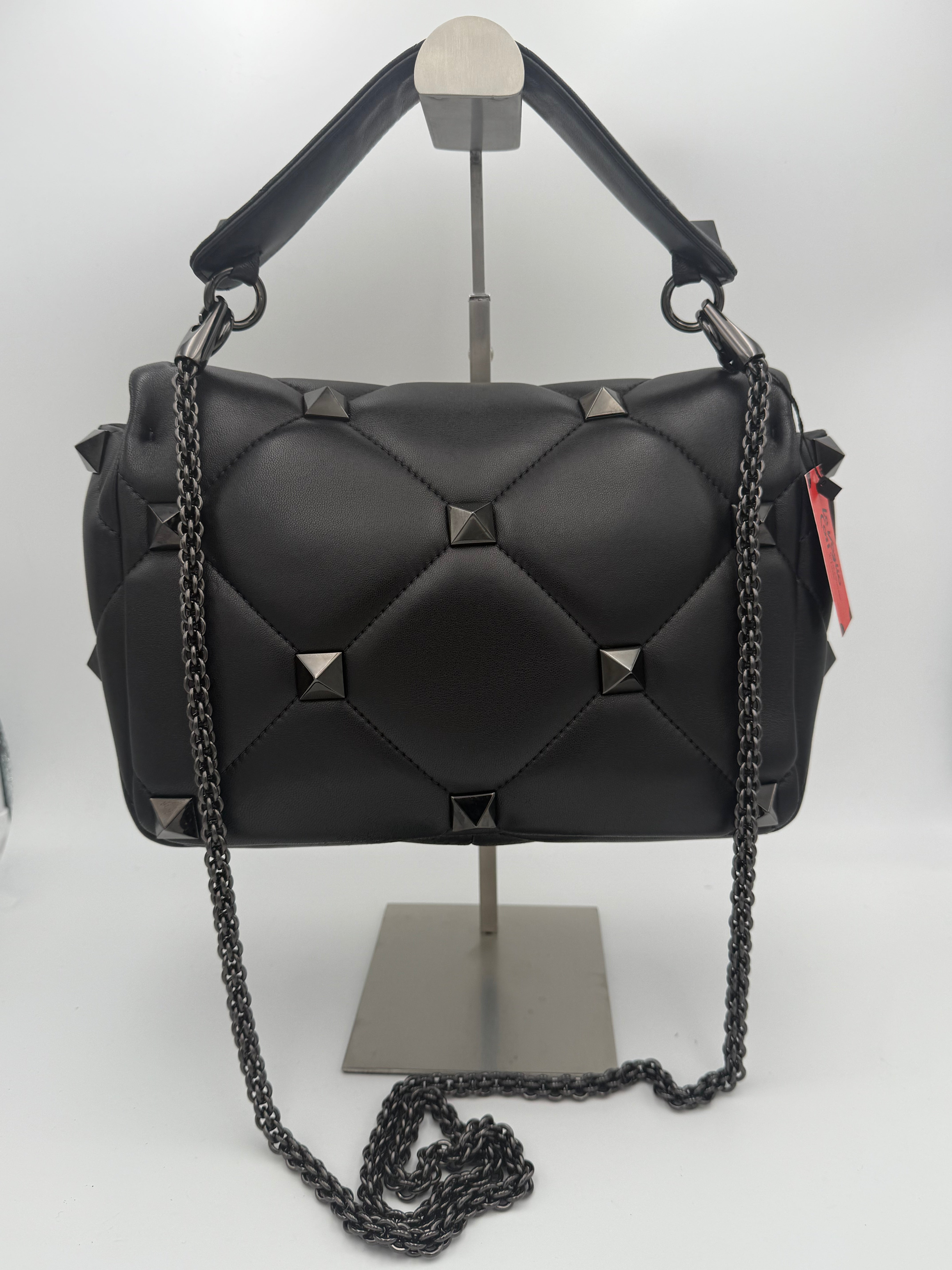 VALENTINO GARAVANI - Romanstud nera
