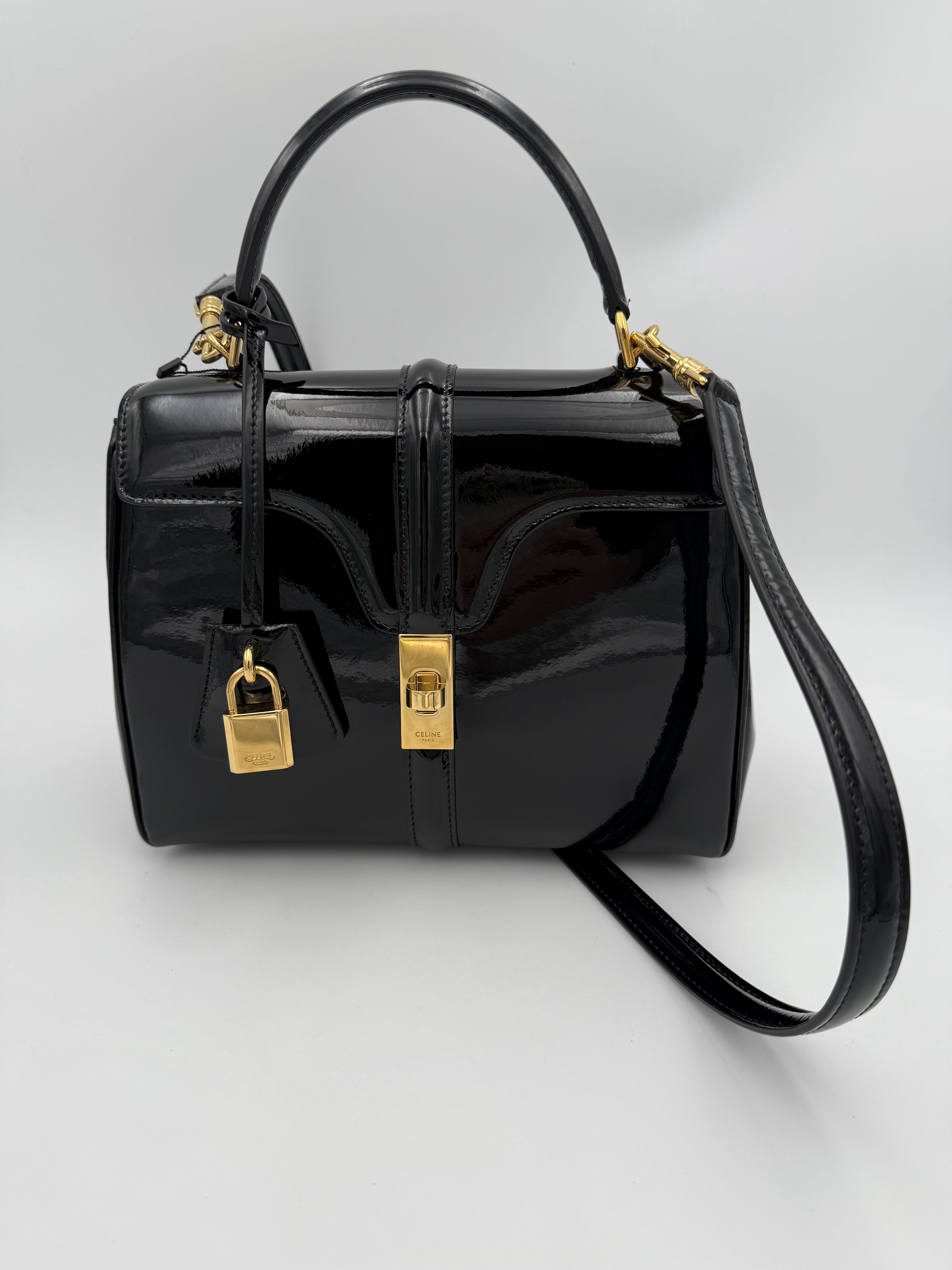 CELINE - 16 Classique Vernice Nera