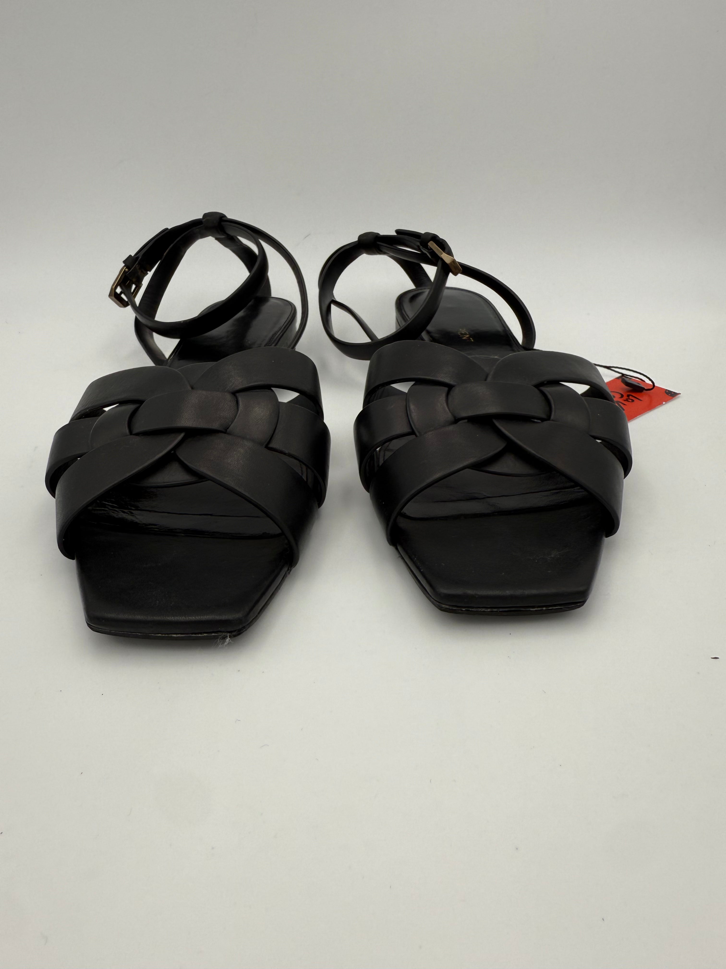SAINT LAURENT - Sandali TRIBUTE vitello tg. 39,5