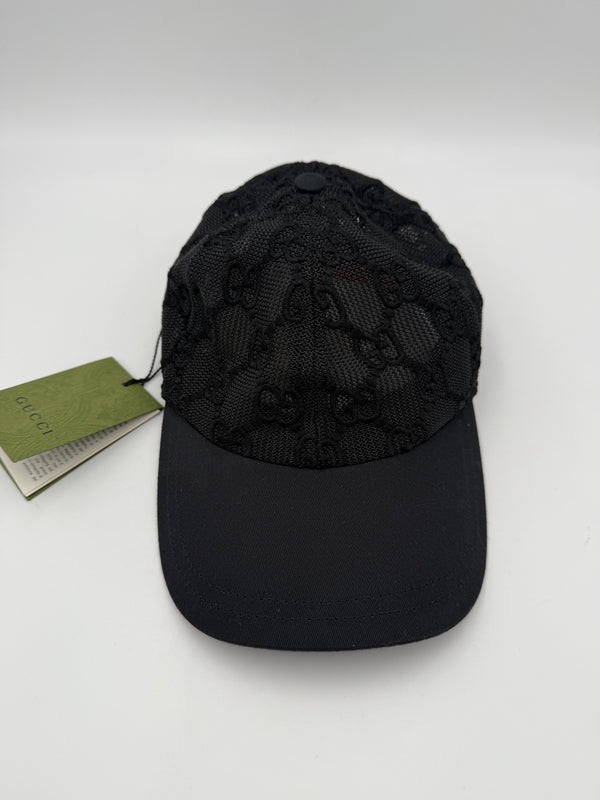 GUCCI - GG DENIM Fedora Hat Size M