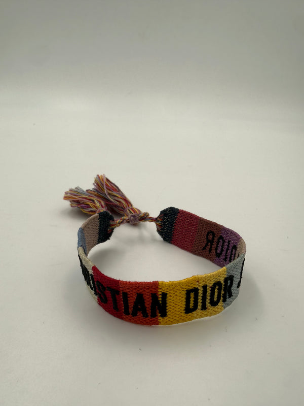 DIOR - Bracciale J’ADIOR in tessuto Arcobaleno