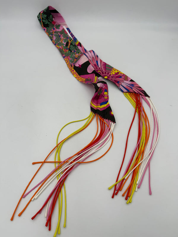 HERMES - Foulard TWILLY con Frange