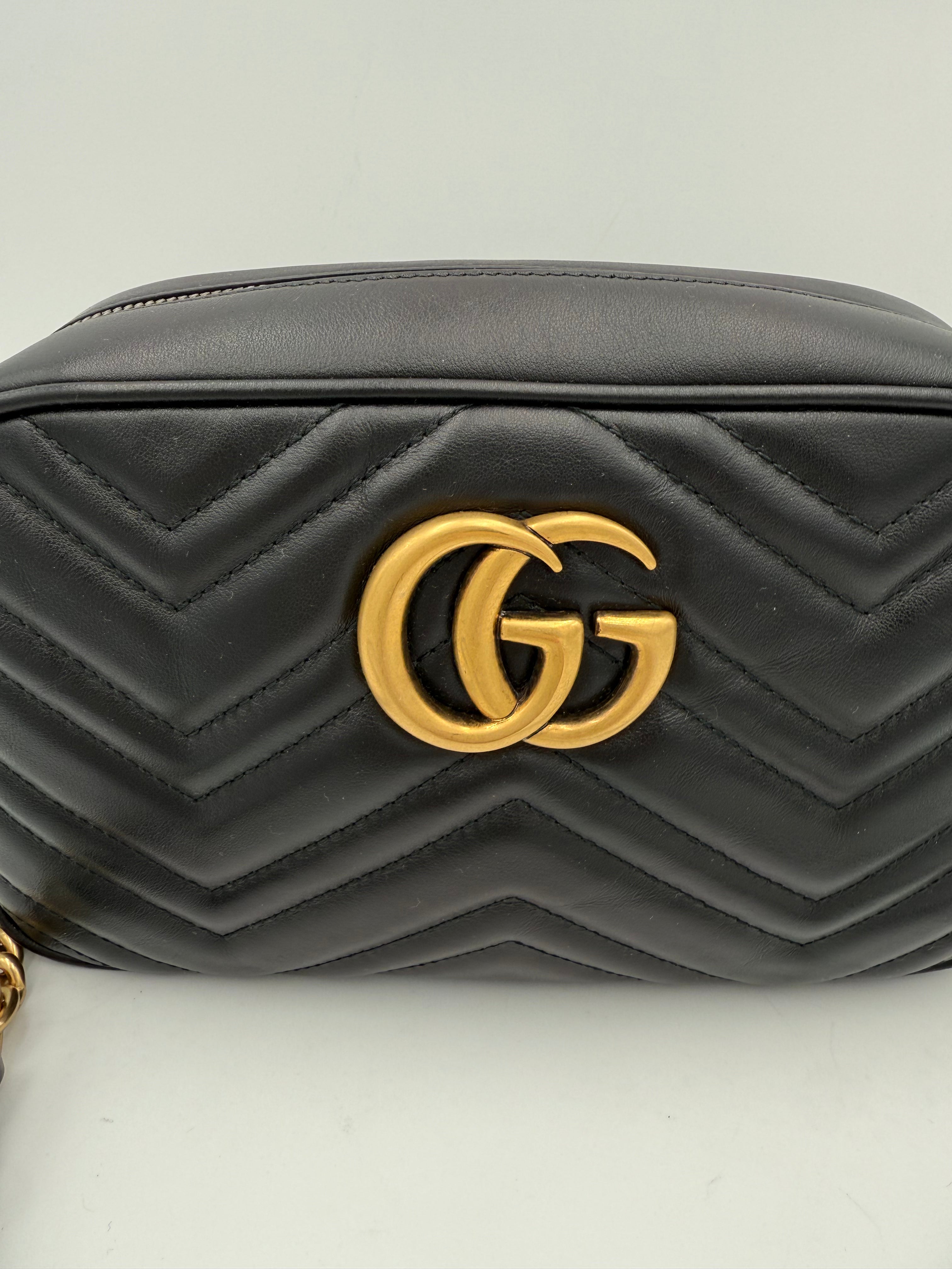 GUCCI - MARMONT Camera Bag Nera