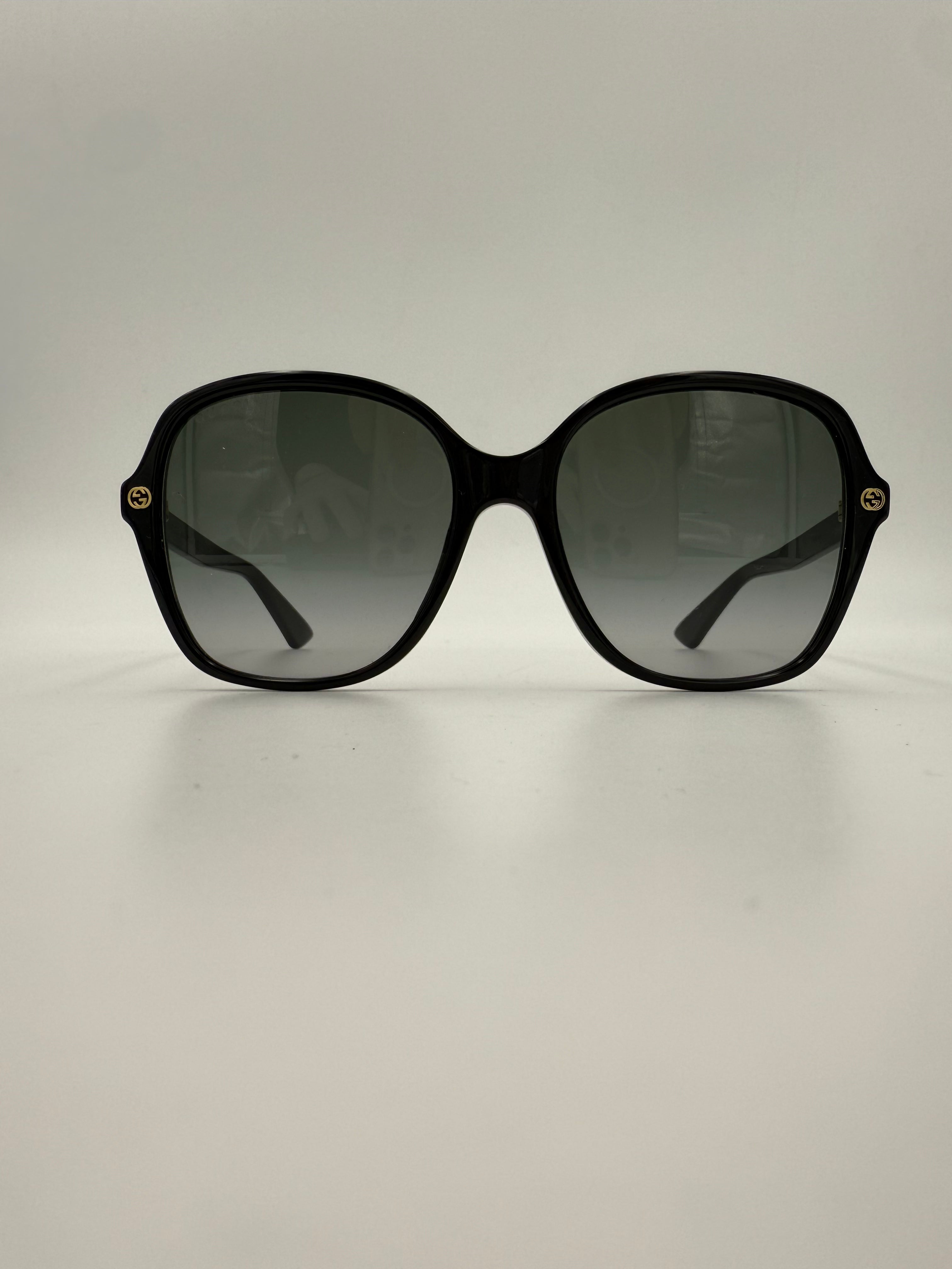 GUCCI - Occhiale da sole GG Interlocking Nero