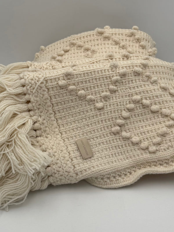 FENDI - Midnight Blue FF Scarf