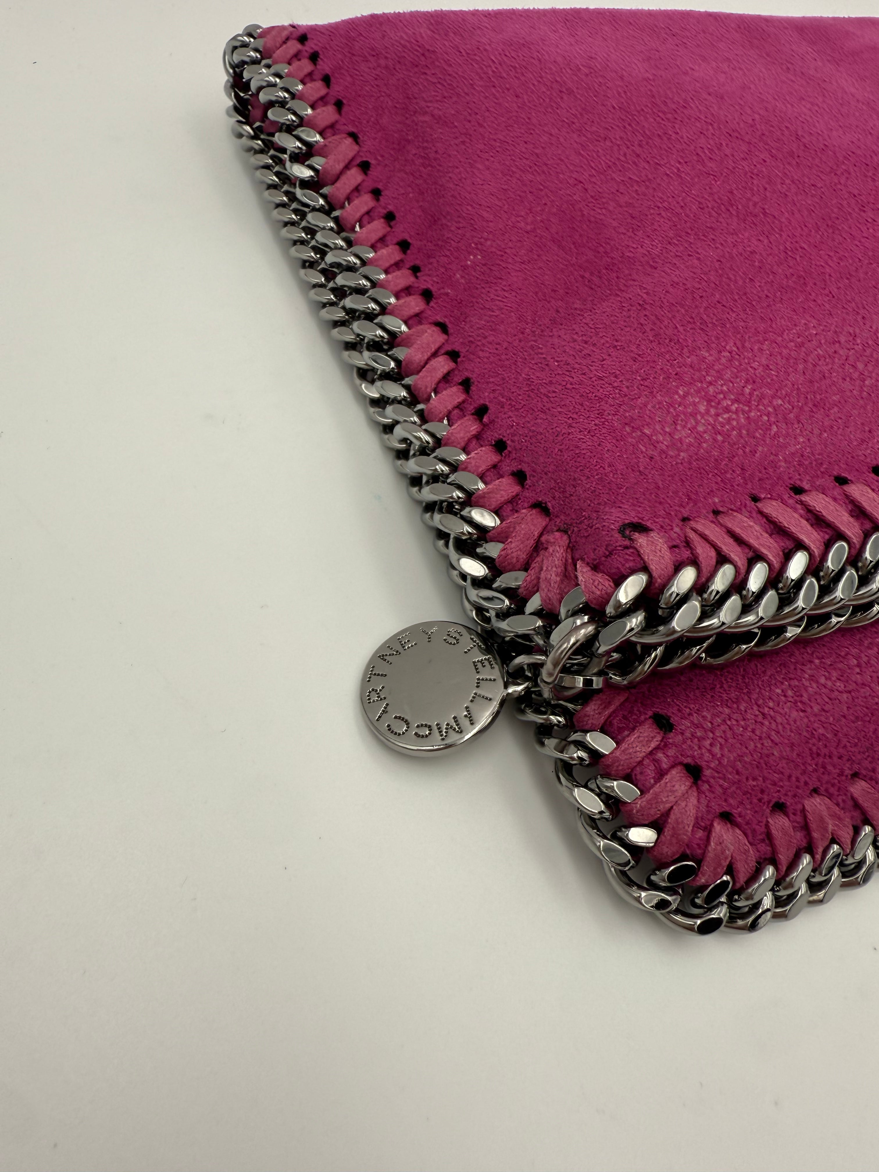 STELLA MCCARTNEY - Borsa Pochette FALABELLA FUCSIA