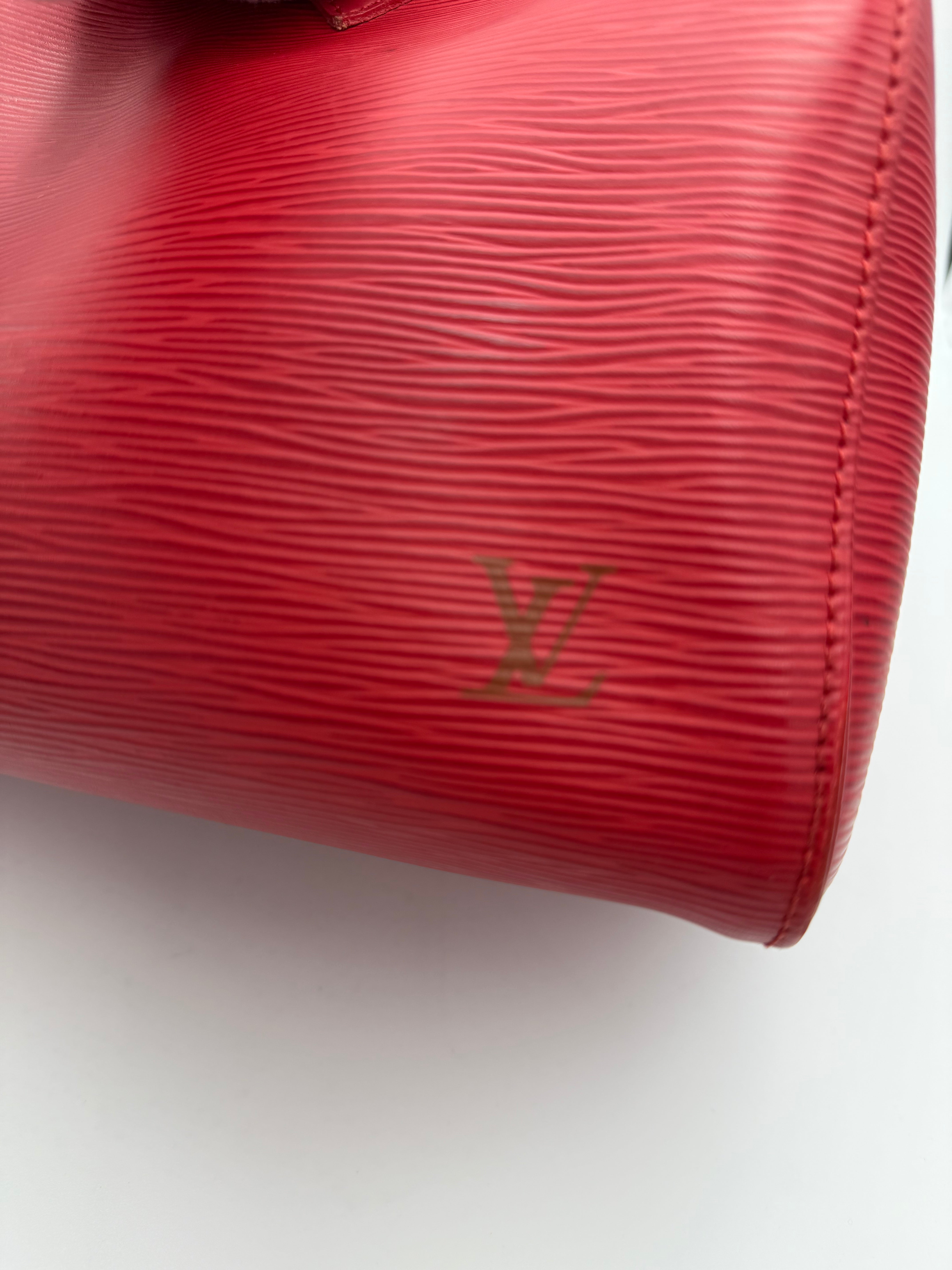 LOUIS VUITTON - Speedy 35 EPI Rosso