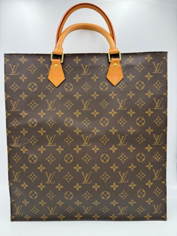 LOUIS VUITTON - SAC PLAT Monogram