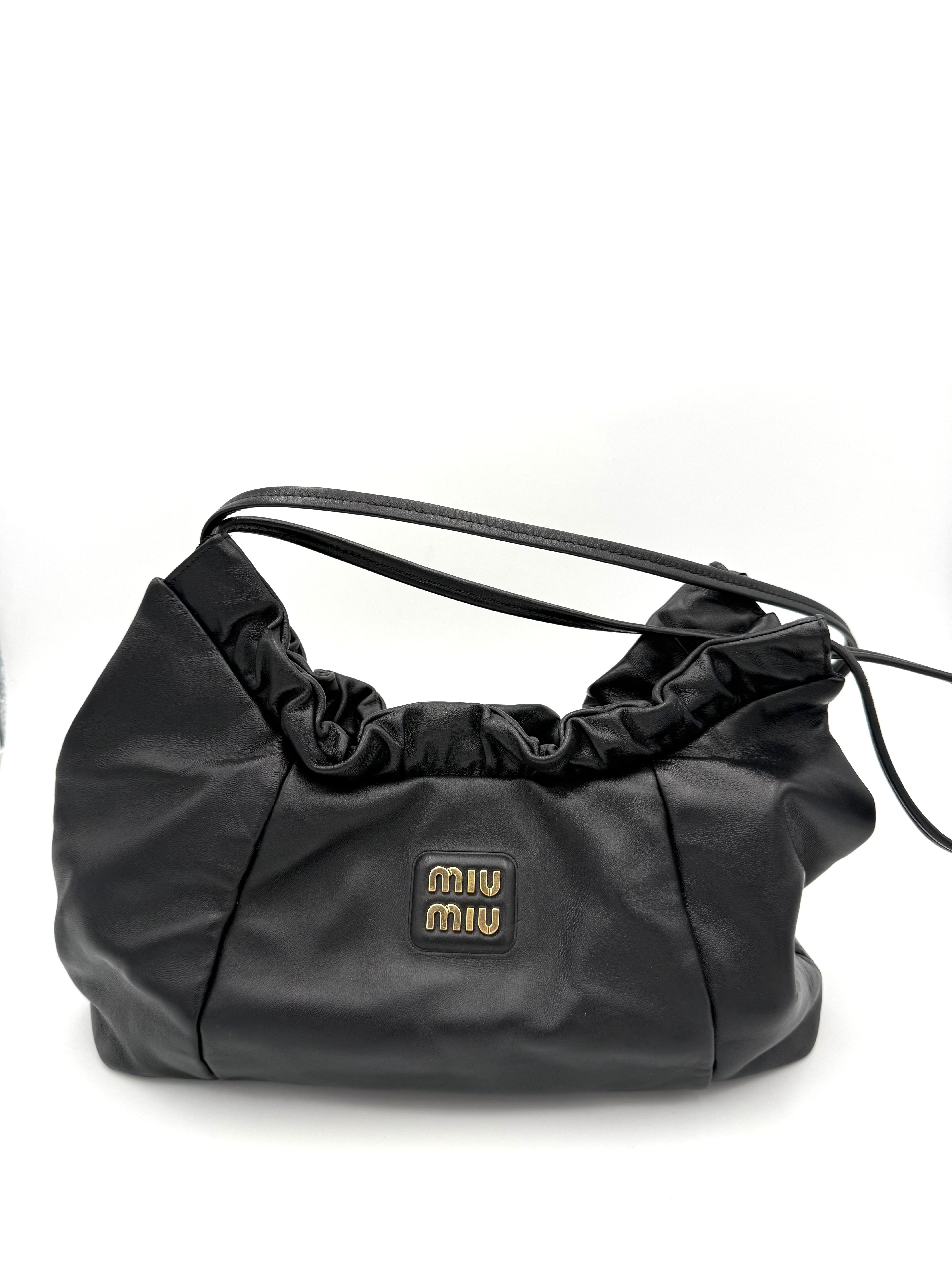 MIU MIU - Hobo Nera a spalla