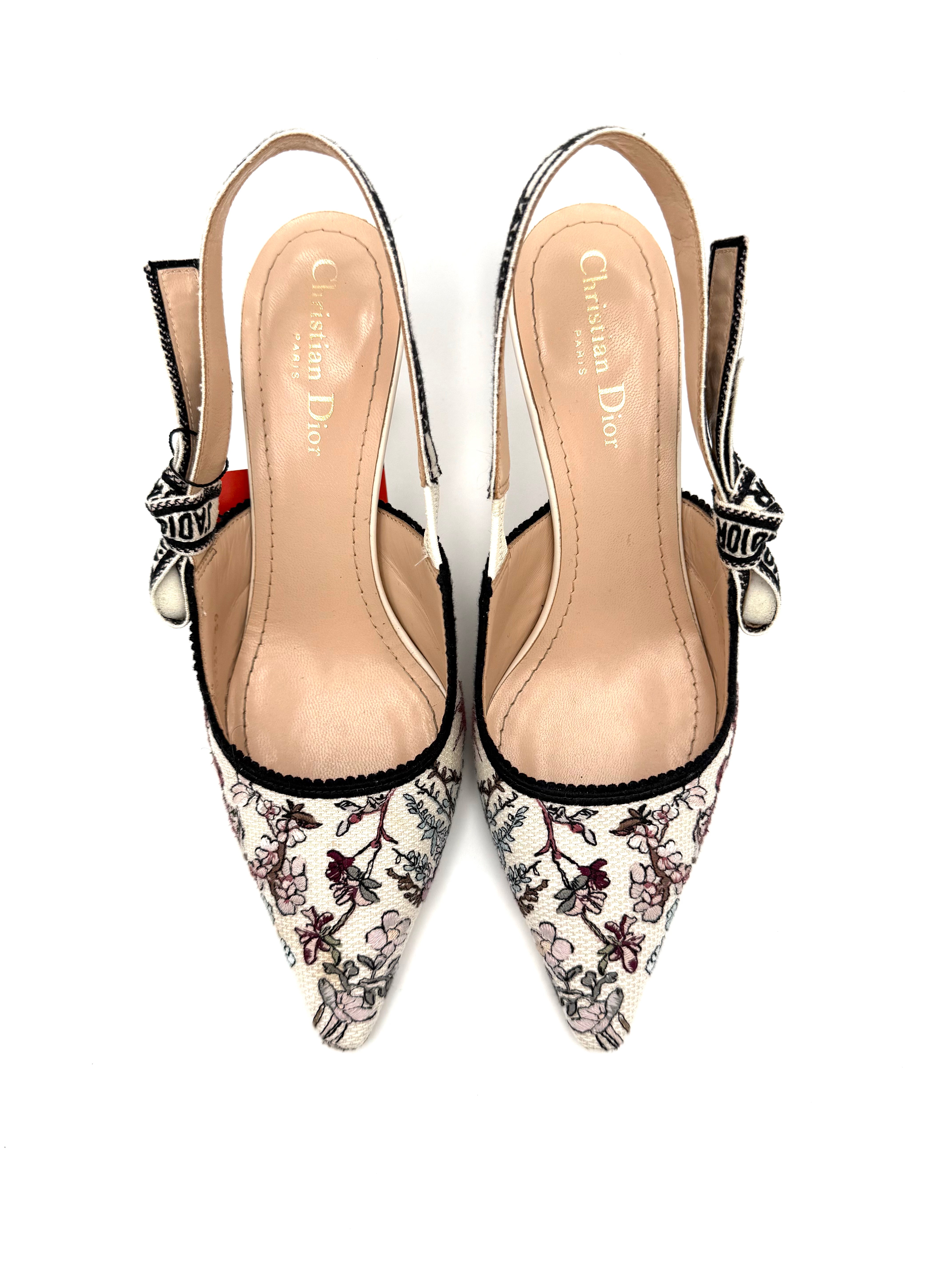 DIOR - Dècolletè SLINGBACK tg. 39 J’ADIOR