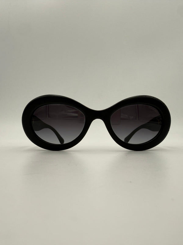 CHANEL - SQUARE sunglasses with CC logo in Petrol