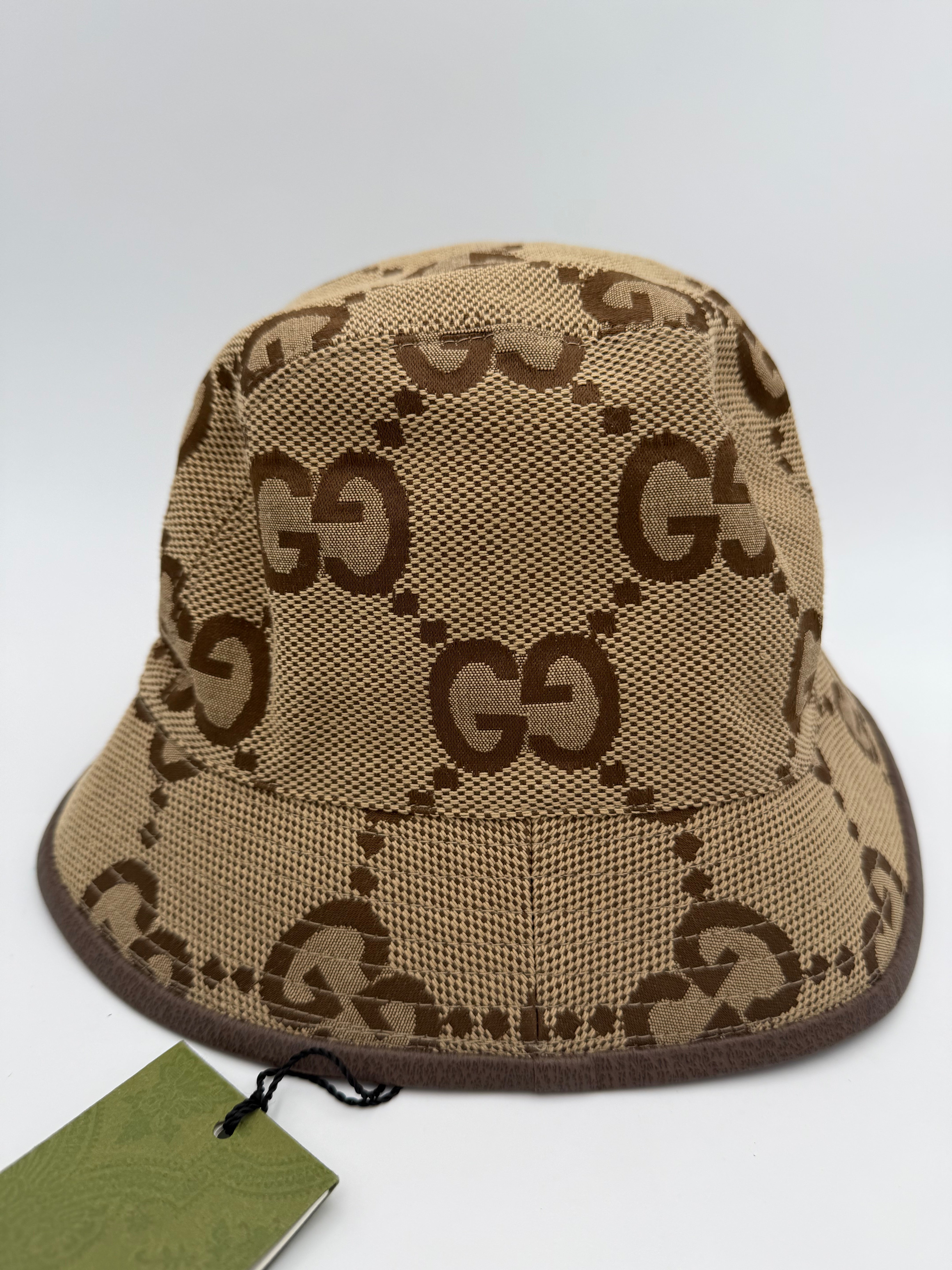 GUCCI - Cappello GG JUMBO CANVAS Fedora
